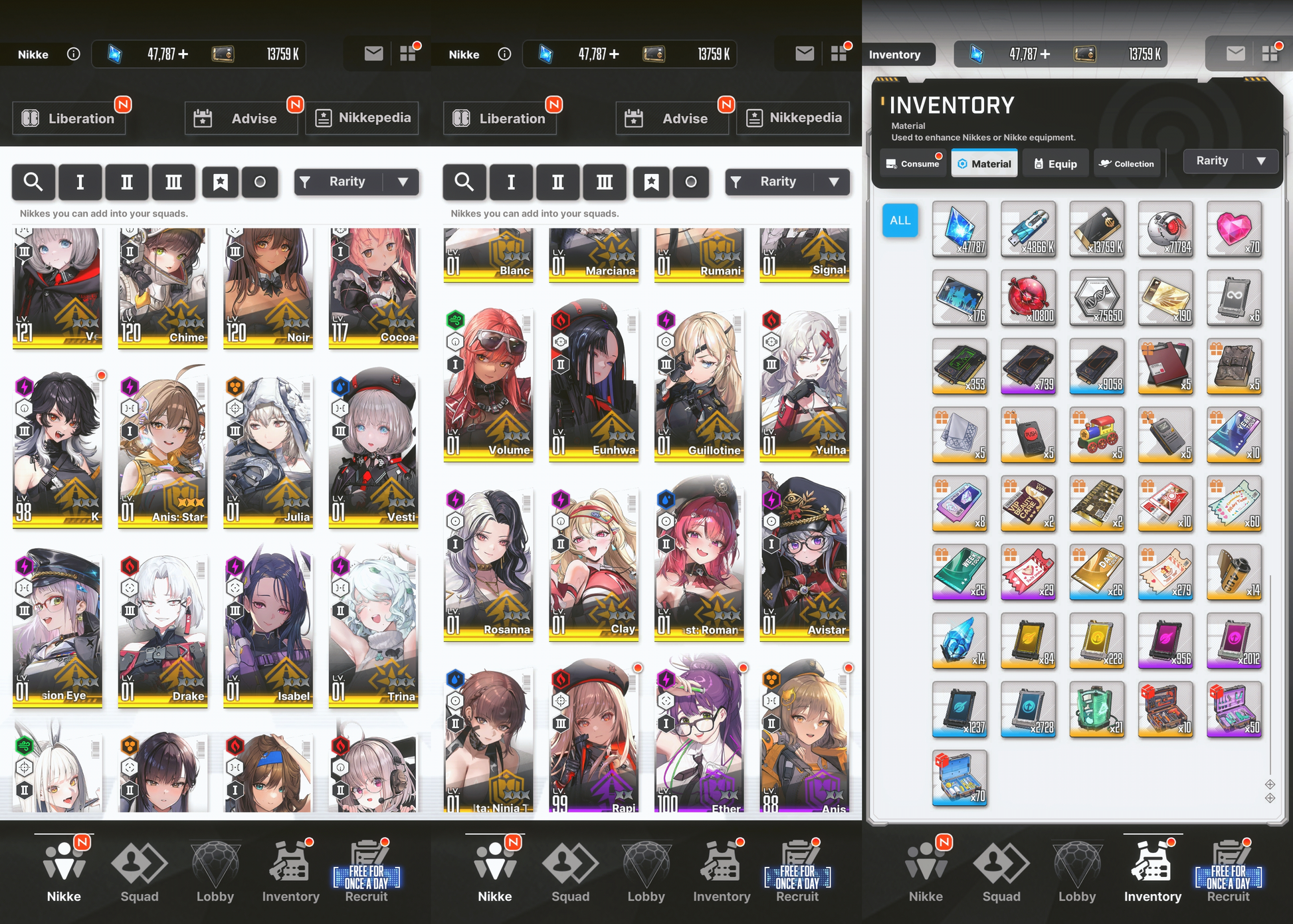 [GLOBAL] [INSTANT] MLB 4X Anis: Star + SSRs + 0~50000 Gems | GODDESS OF VICTORY NIKKE starter account Max Limit Break (see options)-Mobile Games Starter
