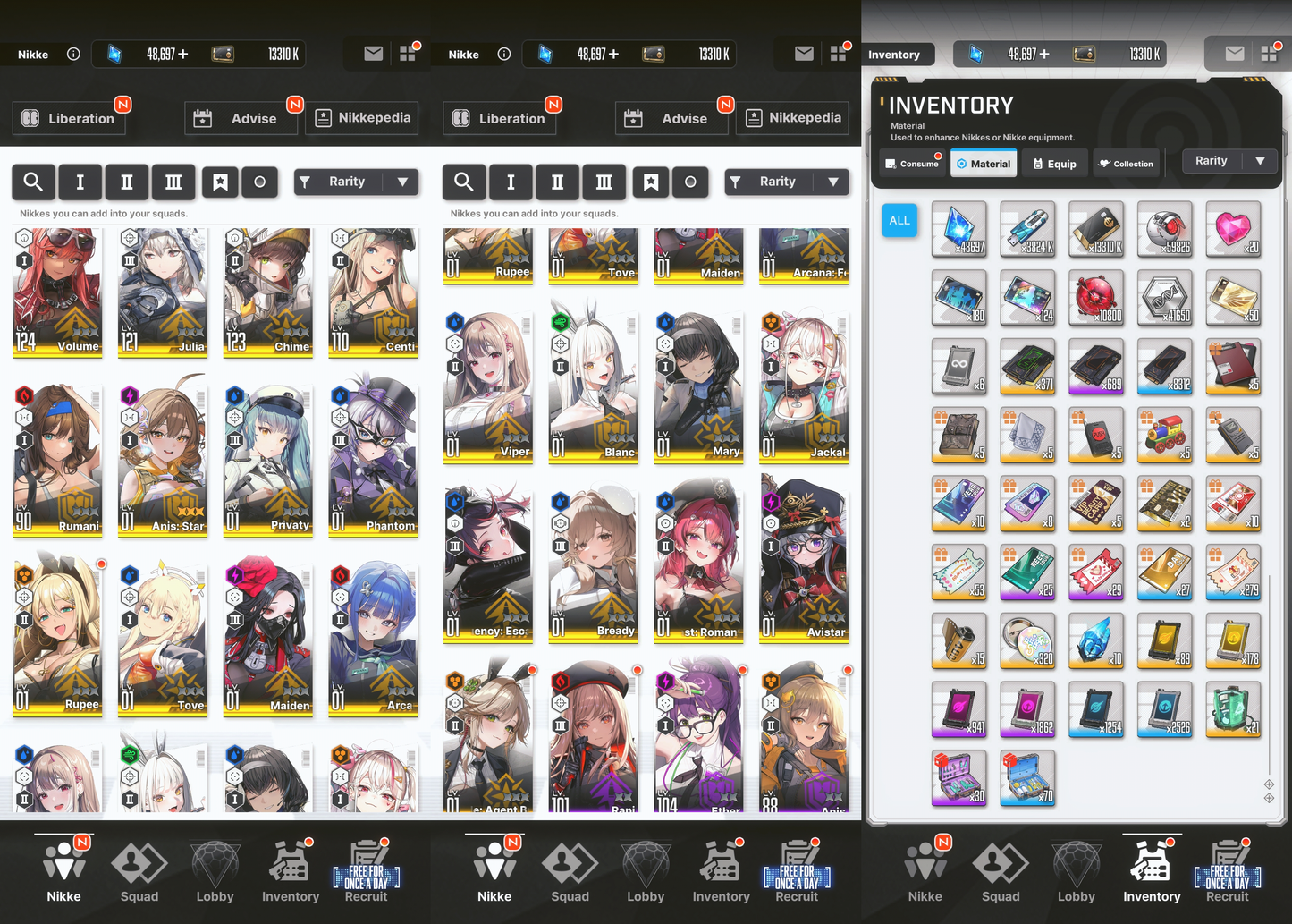 [GLOBAL] [INSTANT] MLB 4X Anis: Star + SSRs + 0~50000 Gems | GODDESS OF VICTORY NIKKE starter account Max Limit Break (see options)-Mobile Games Starter