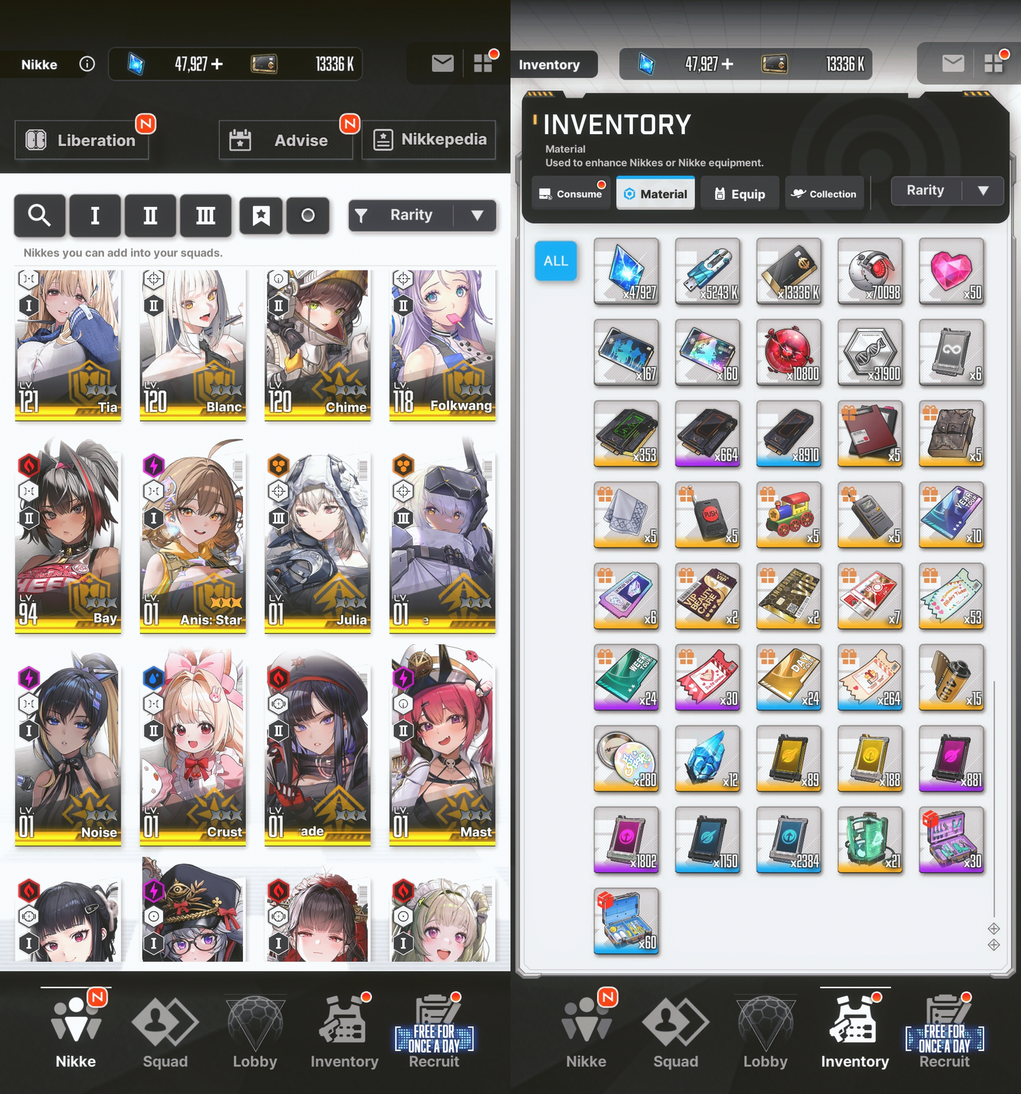 [GLOBAL] [INSTANT] MLB 4X Anis: Star + SSRs + 0~50000 Gems | GODDESS OF VICTORY NIKKE starter account Max Limit Break (see options)-Mobile Games Starter