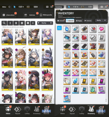 [GLOBAL] [INSTANT] MLB 4X Anis: Star + SSRs + 0~50000 Gems | GODDESS OF VICTORY NIKKE starter account Max Limit Break (see options)-Mobile Games Starter