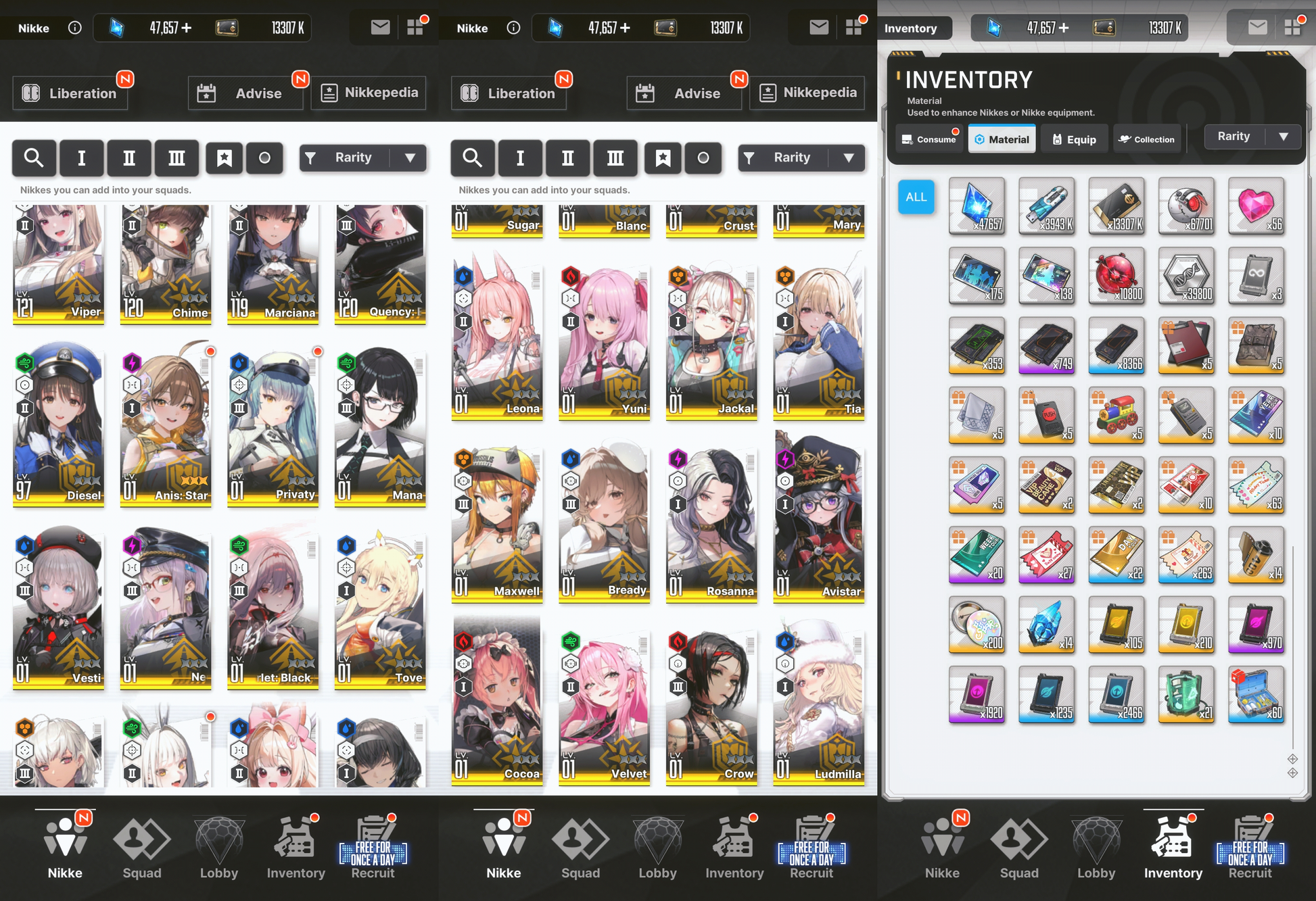 [GLOBAL] [INSTANT] MLB 4X Anis: Star + SSRs + 0~50000 Gems | GODDESS OF VICTORY NIKKE starter account Max Limit Break (see options)-Mobile Games Starter