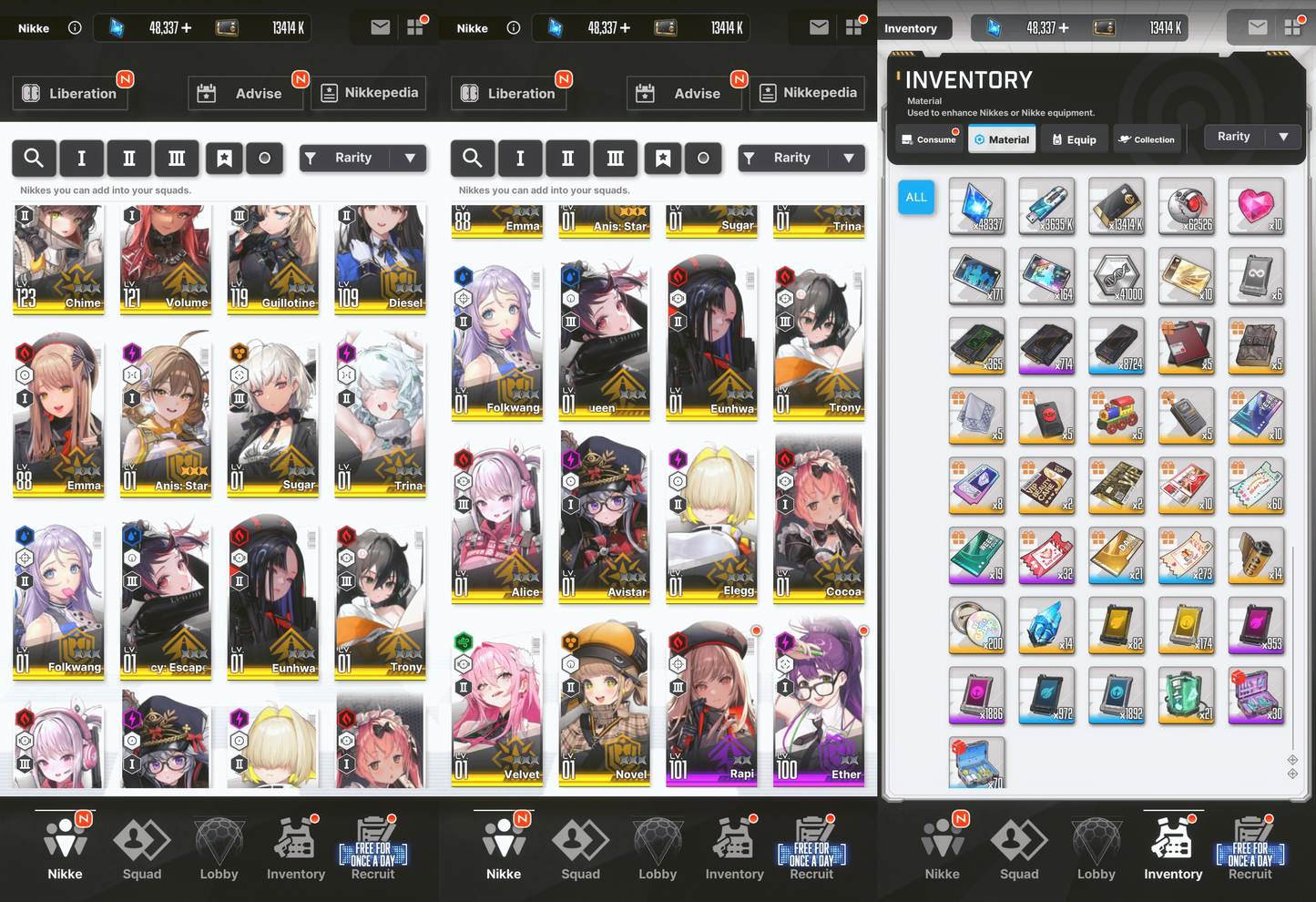[GLOBAL] [INSTANT] MLB 4X Anis: Star + SSRs + 0~50000 Gems | GODDESS OF VICTORY NIKKE starter account Max Limit Break (see options)-Mobile Games Starter