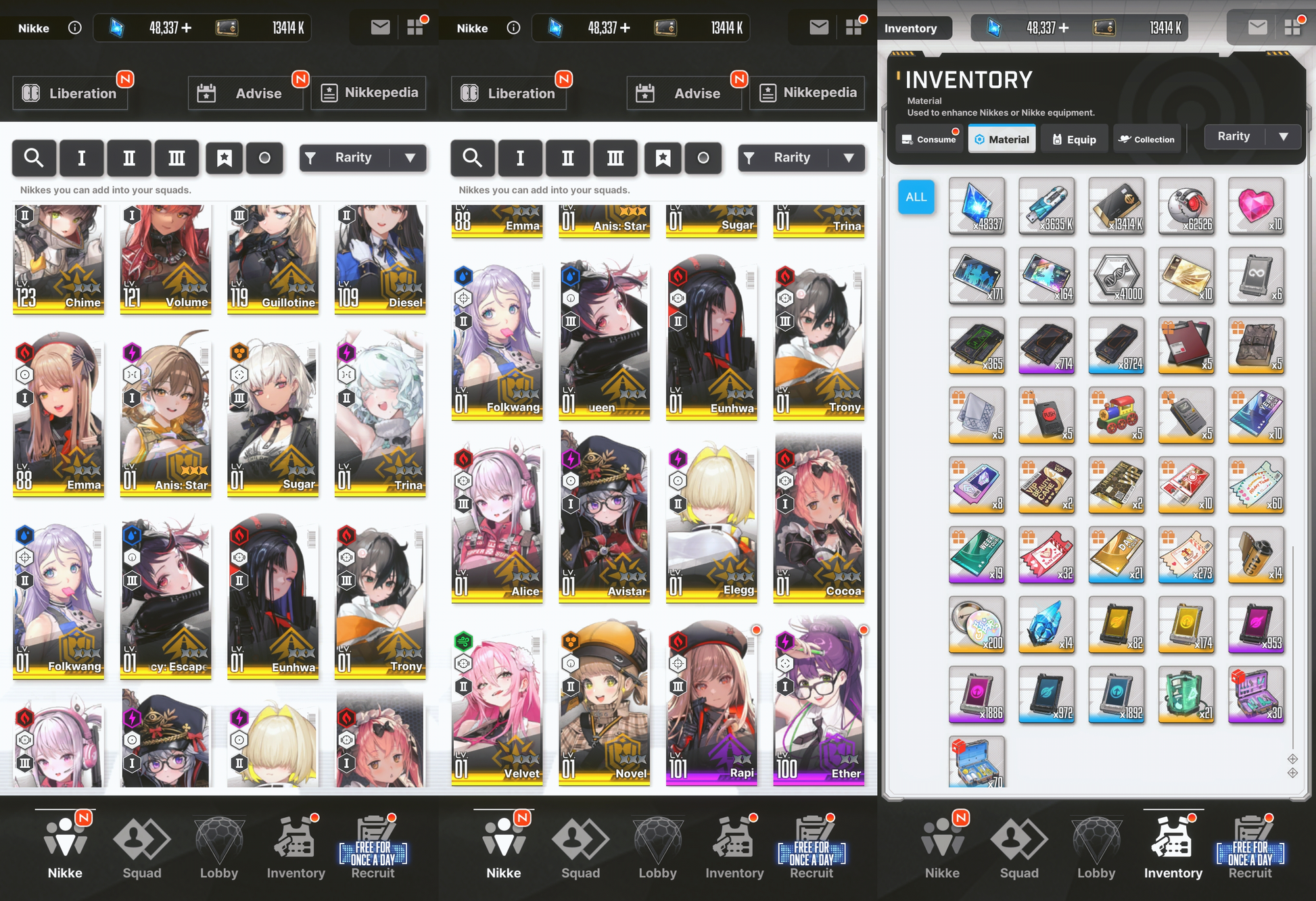 [GLOBAL] [INSTANT] MLB 4X Anis: Star + SSRs + 0~50000 Gems | GODDESS OF VICTORY NIKKE starter account Max Limit Break (see options)-Mobile Games Starter