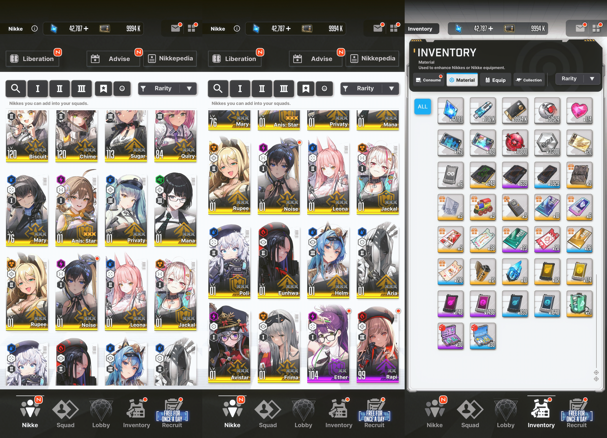 [GLOBAL] [INSTANT] MLB 4X Anis: Star + SSRs + 0~50000 Gems | GODDESS OF VICTORY NIKKE starter account Max Limit Break (see options)-Mobile Games Starter