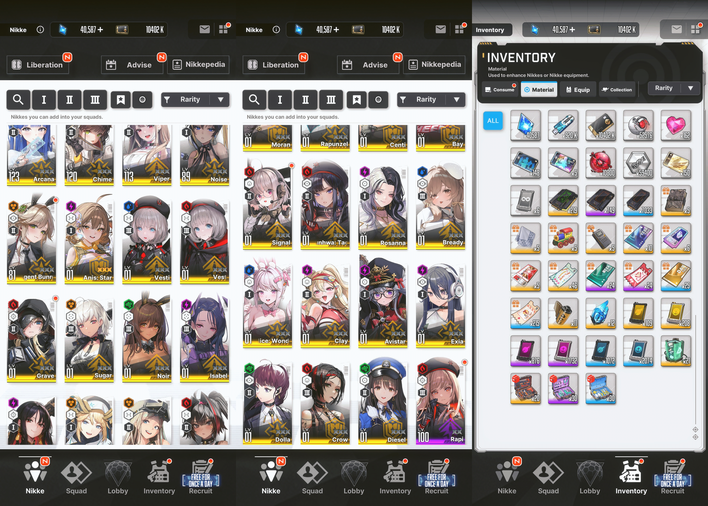 [GLOBAL] [INSTANT] MLB 4X Anis: Star + SSRs + 0~50000 Gems | GODDESS OF VICTORY NIKKE starter account Max Limit Break (see options)-Mobile Games Starter