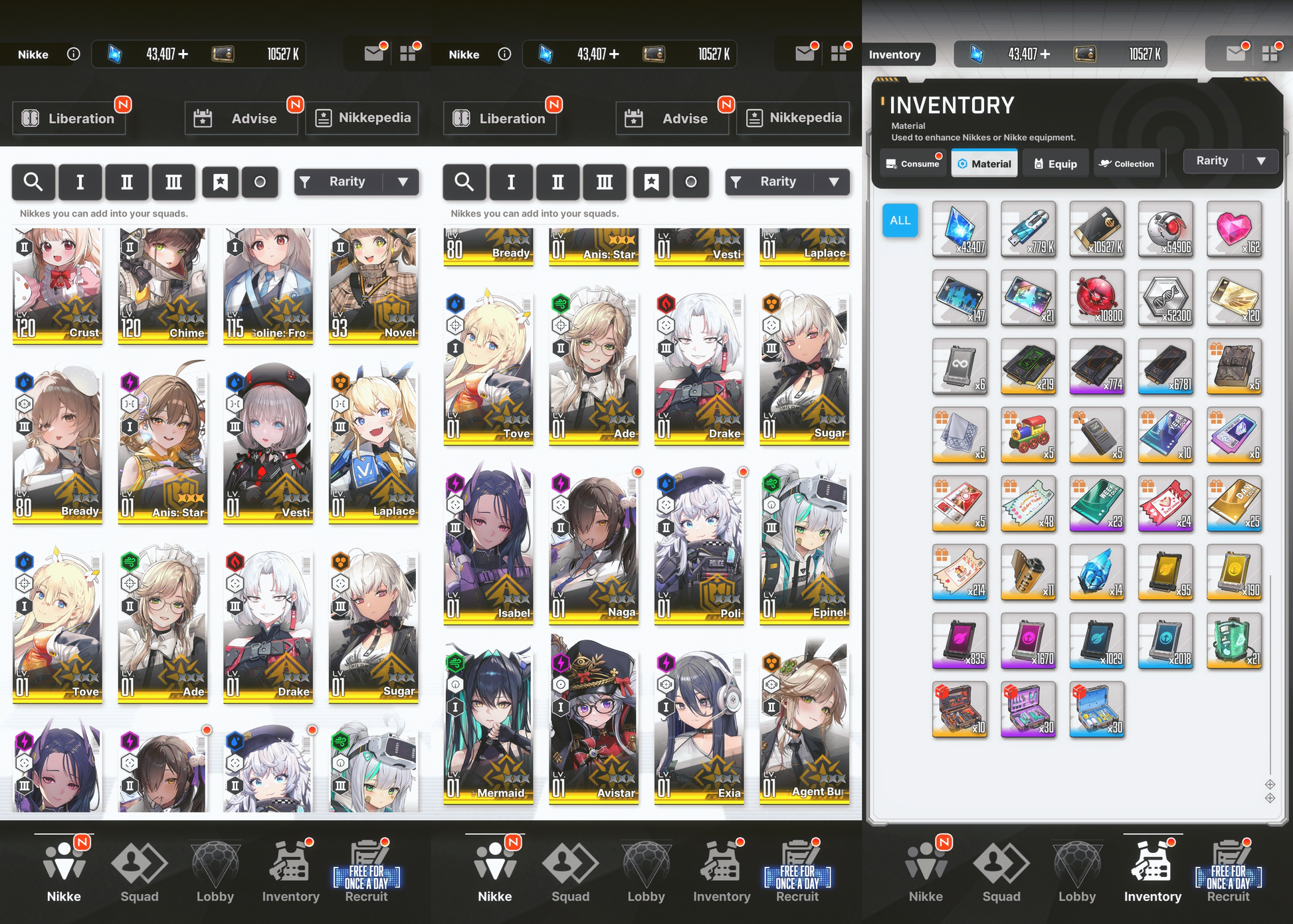 [GLOBAL] [INSTANT] MLB 4X Anis: Star + SSRs + 0~50000 Gems | GODDESS OF VICTORY NIKKE starter account Max Limit Break (see options)-Mobile Games Starter
