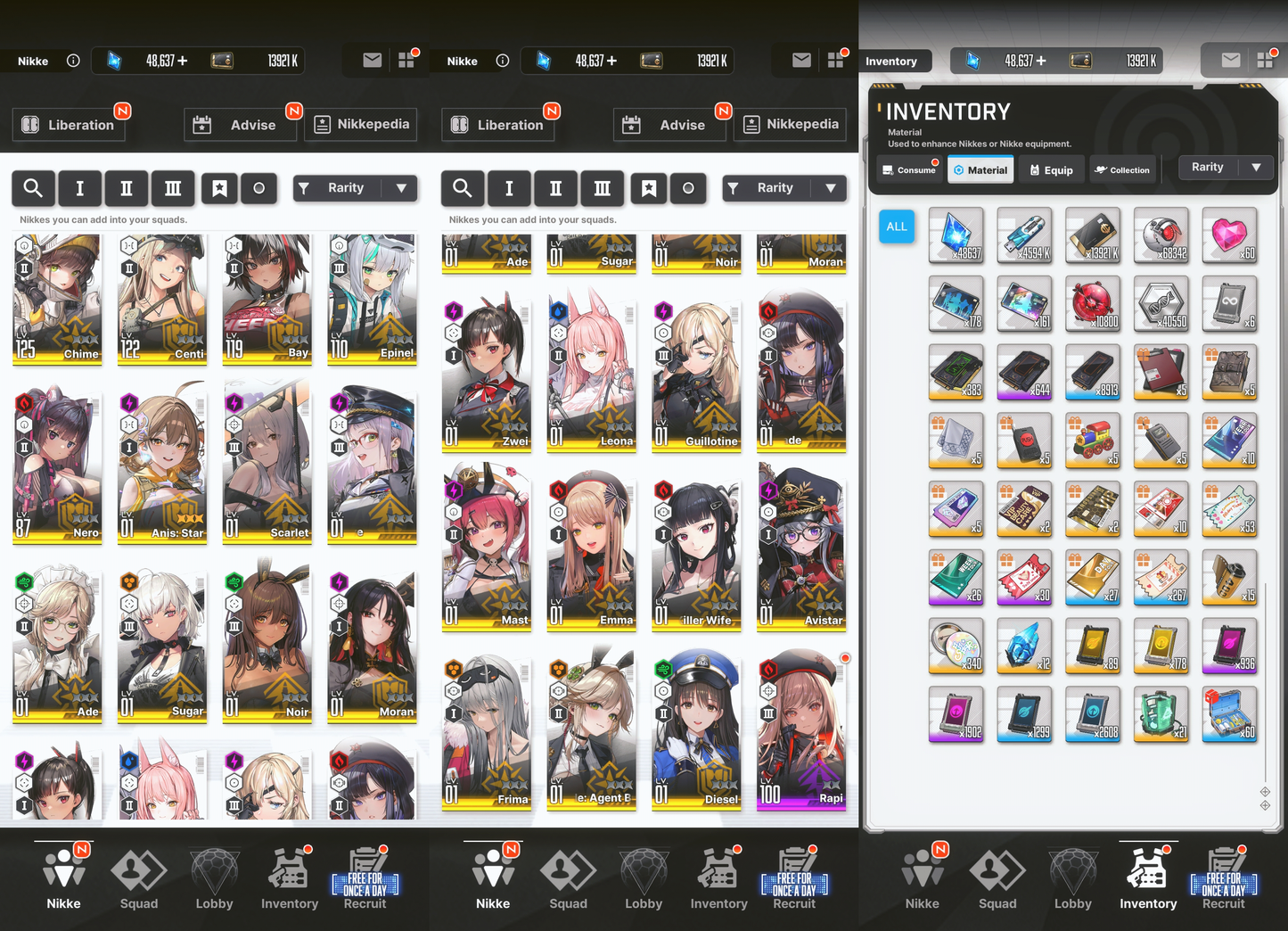 [GLOBAL] [INSTANT] MLB 4X Anis: Star + SSRs + 0~50000 Gems | GODDESS OF VICTORY NIKKE starter account Max Limit Break (see options)-Mobile Games Starter