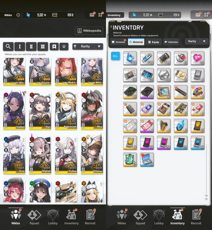 [GLOBAL] [INSTANT] MLB 4X Diesel: Winter Sweets + Brid: Silent Track | GODDESS OF VICTORY NIKKE starter account Max Limit Break (see options)-Mobile Games Starter