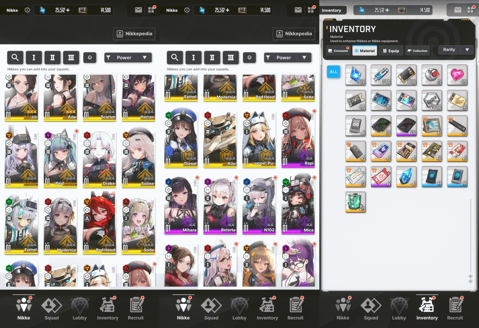 [GLOBAL] [INSTANT] MLB 4X Jill Ada + 2Skins+Clarie | GODDESS OF VICTORY NIKKE RESIDENT EVIL starter account Max Limit Break (see options)-Mobile Games Starter