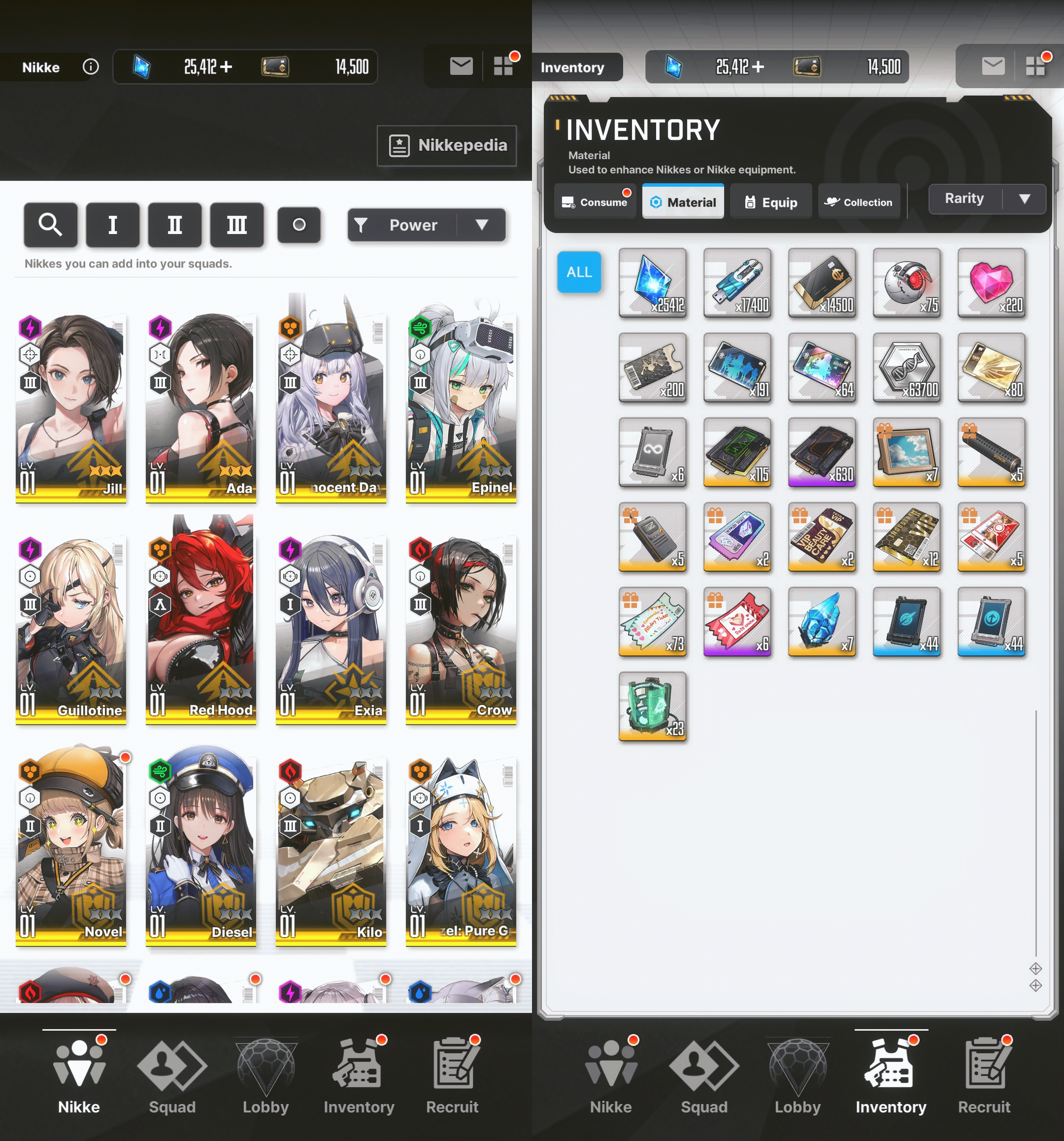 [GLOBAL] [INSTANT] MLB 4X Jill Ada + 2Skins+Clarie | GODDESS OF VICTORY NIKKE RESIDENT EVIL starter account Max Limit Break (see options)-Mobile Games Starter