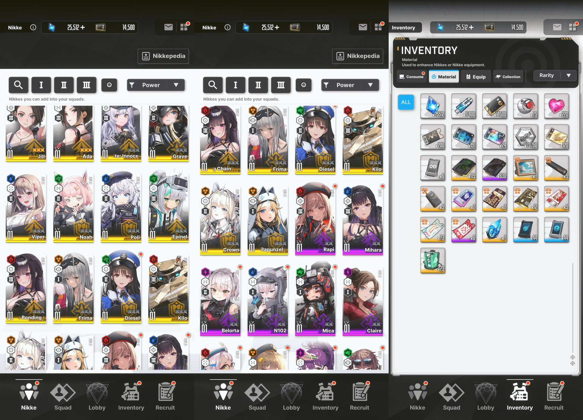 [GLOBAL] [INSTANT] MLB 4X Jill Ada + 2Skins+Clarie | GODDESS OF VICTORY NIKKE RESIDENT EVIL starter account Max Limit Break (see options)-Mobile Games Starter
