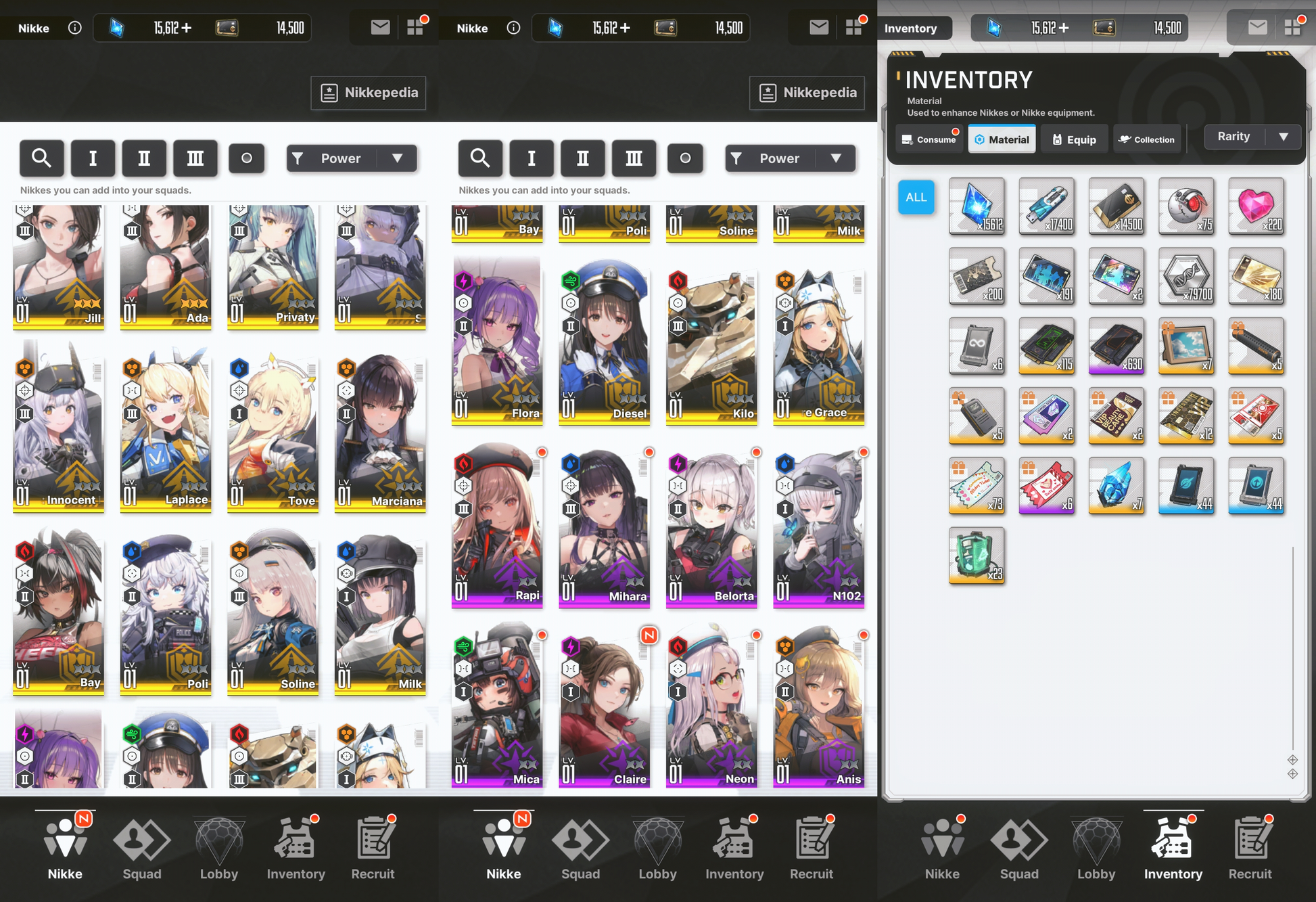 [GLOBAL] [INSTANT] MLB 4X Jill Ada + 2Skins+Clarie | GODDESS OF VICTORY NIKKE RESIDENT EVIL starter account Max Limit Break (see options)-Mobile Games Starter