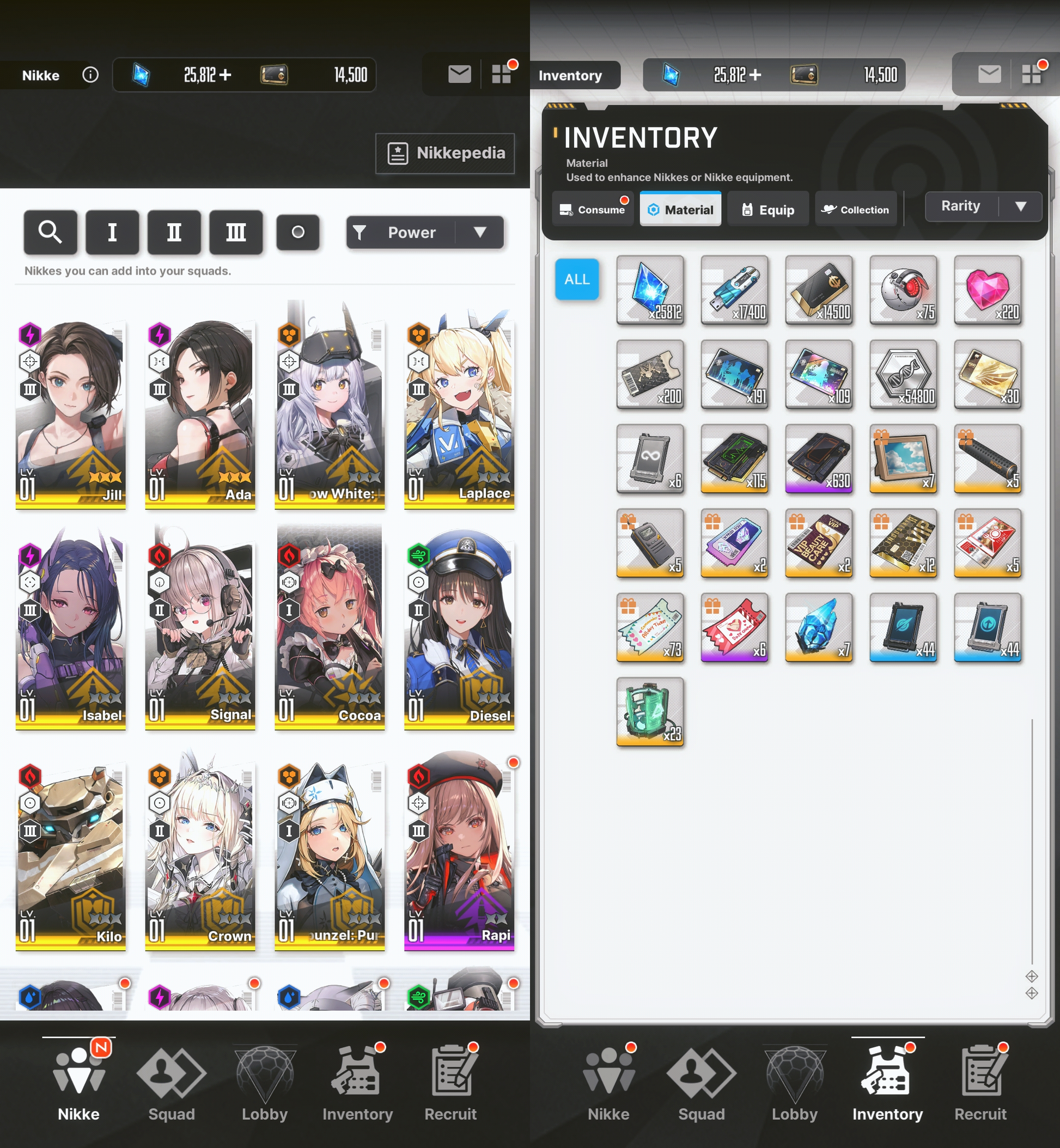 [GLOBAL] [INSTANT] MLB 4X Jill Ada + 2Skins+Clarie | GODDESS OF VICTORY NIKKE RESIDENT EVIL starter account Max Limit Break (see options)-Mobile Games Starter