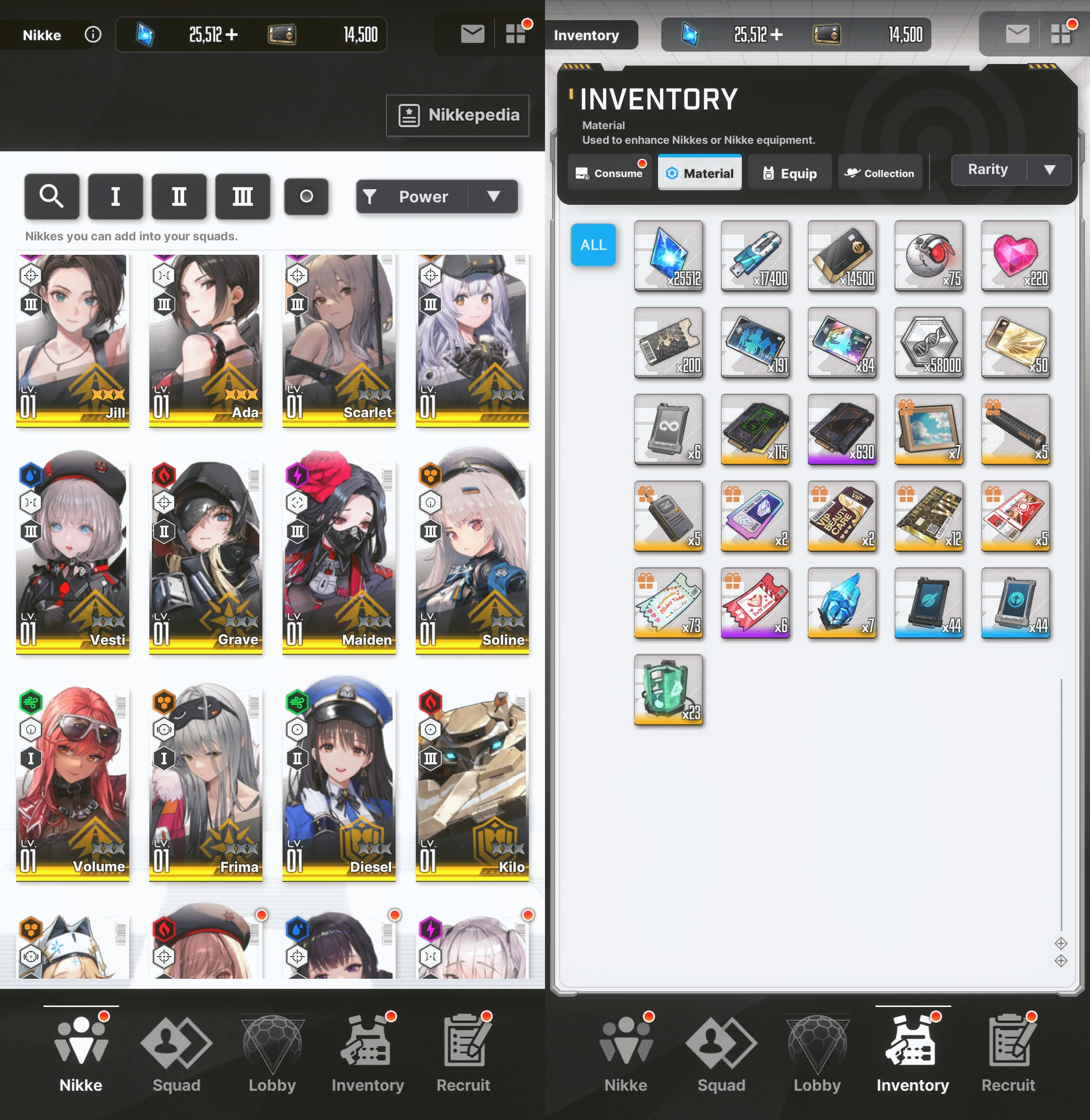 [GLOBAL] [INSTANT] MLB 4X Jill Ada + 2Skins+Clarie | GODDESS OF VICTORY NIKKE RESIDENT EVIL starter account Max Limit Break (see options)-Mobile Games Starter
