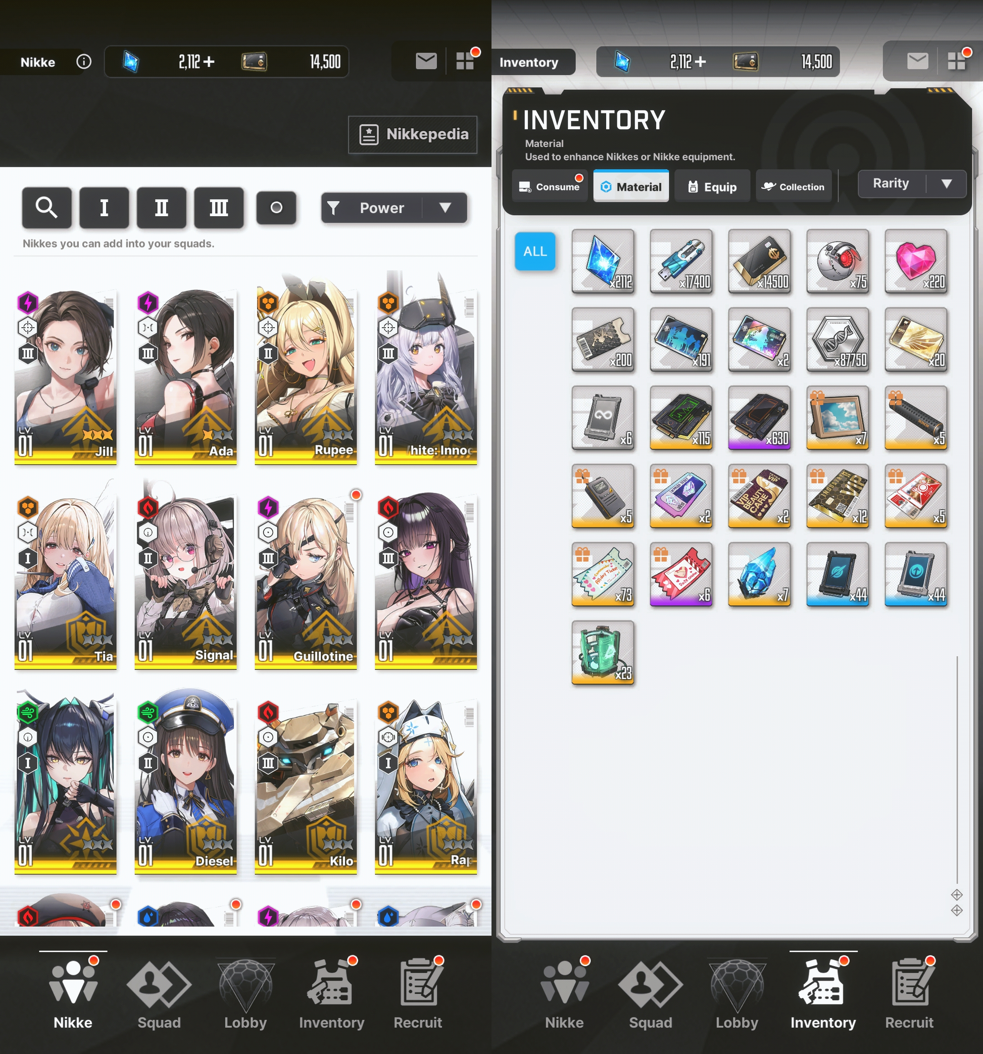 [GLOBAL] [INSTANT] MLB 4X Jill Ada + 2Skins+Clarie | GODDESS OF VICTORY NIKKE RESIDENT EVIL starter account Max Limit Break (see options)-Mobile Games Starter