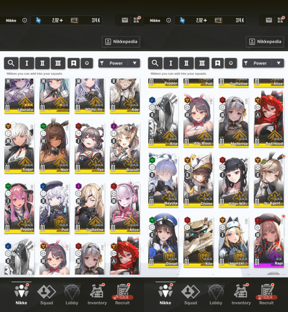 [GLOBAL] [INSTANT] MLB 4X Nayuta + 4X Liberalio | GODDESS OF VICTORY NIKKE starter account Max Limit Break (see options)-Mobile Games Starter