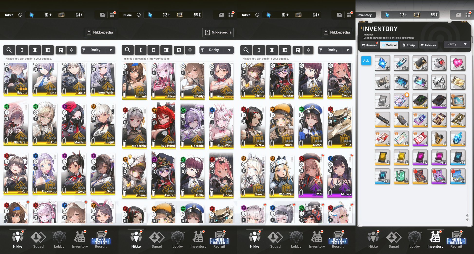 [GLOBAL] [INSTANT] MLB 4X Nayuta + 4X Liberalio / Anis: Star | GODDESS OF VICTORY NIKKE starter account Max Limit Break (see options)-Mobile Games Starter