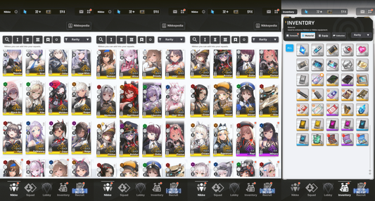[GLOBAL] [INSTANT] MLB 4X Nayuta + 4X Liberalio / Anis: Star | GODDESS OF VICTORY NIKKE starter account Max Limit Break (see options)-Mobile Games Starter