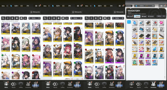 [GLOBAL] [INSTANT] MLB 4X Nayuta + 4X Liberalio / Anis: Star | GODDESS OF VICTORY NIKKE starter account Max Limit Break (see options)-Mobile Games Starter