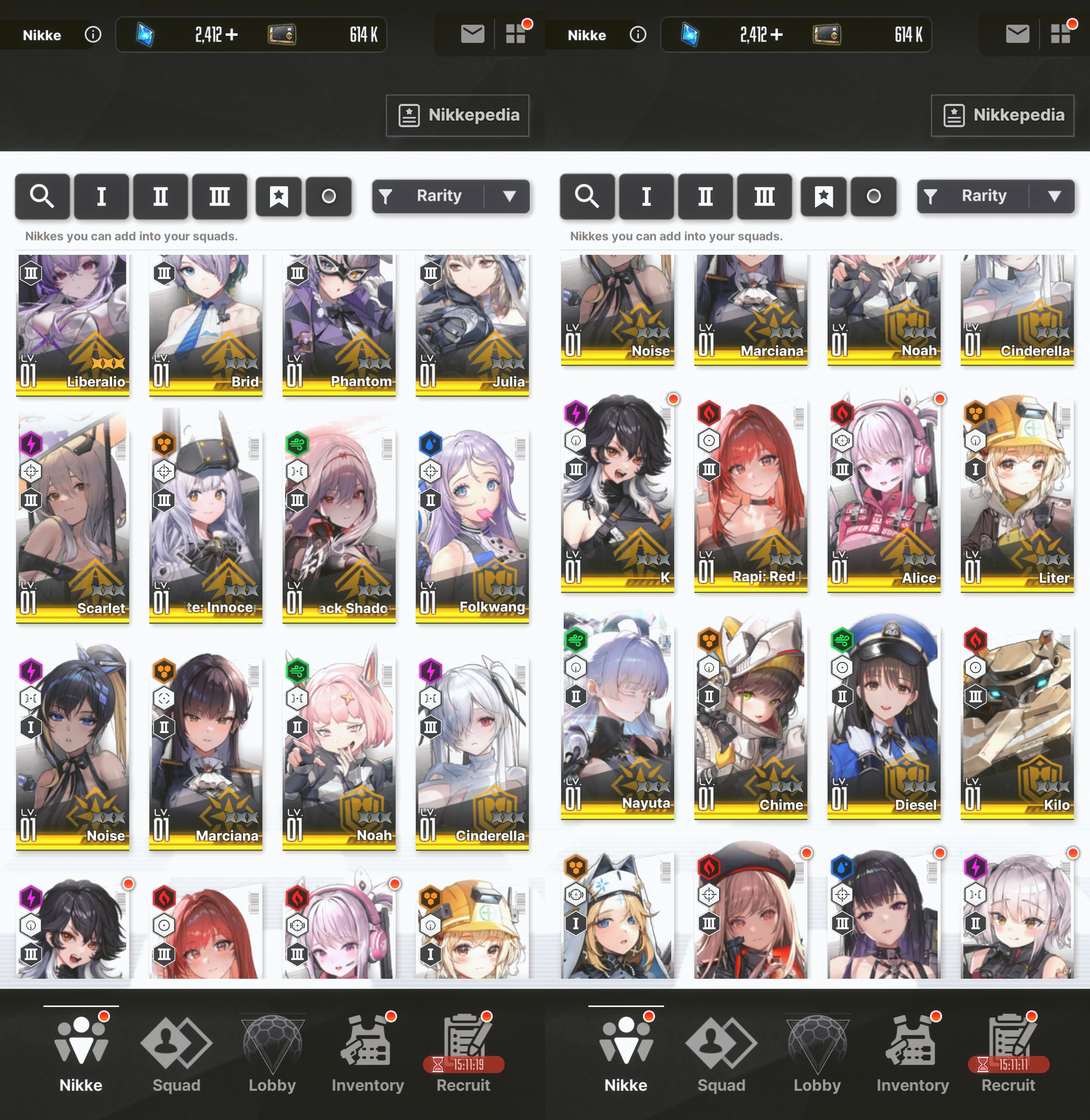 [GLOBAL] [INSTANT] MLB 4X Nayuta + 4X Liberalio | GODDESS OF VICTORY NIKKE starter account Max Limit Break (see options)-Mobile Games Starter