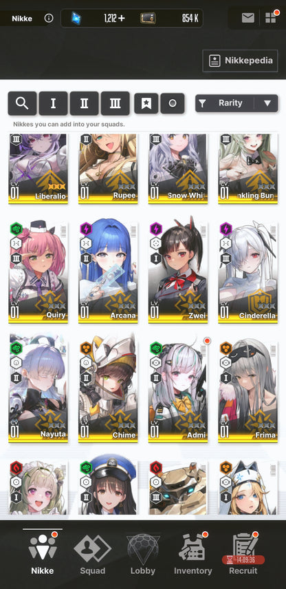 [GLOBAL] [INSTANT] MLB 4X Nayuta + 4X Liberalio | GODDESS OF VICTORY NIKKE starter account Max Limit Break (see options)-Mobile Games Starter