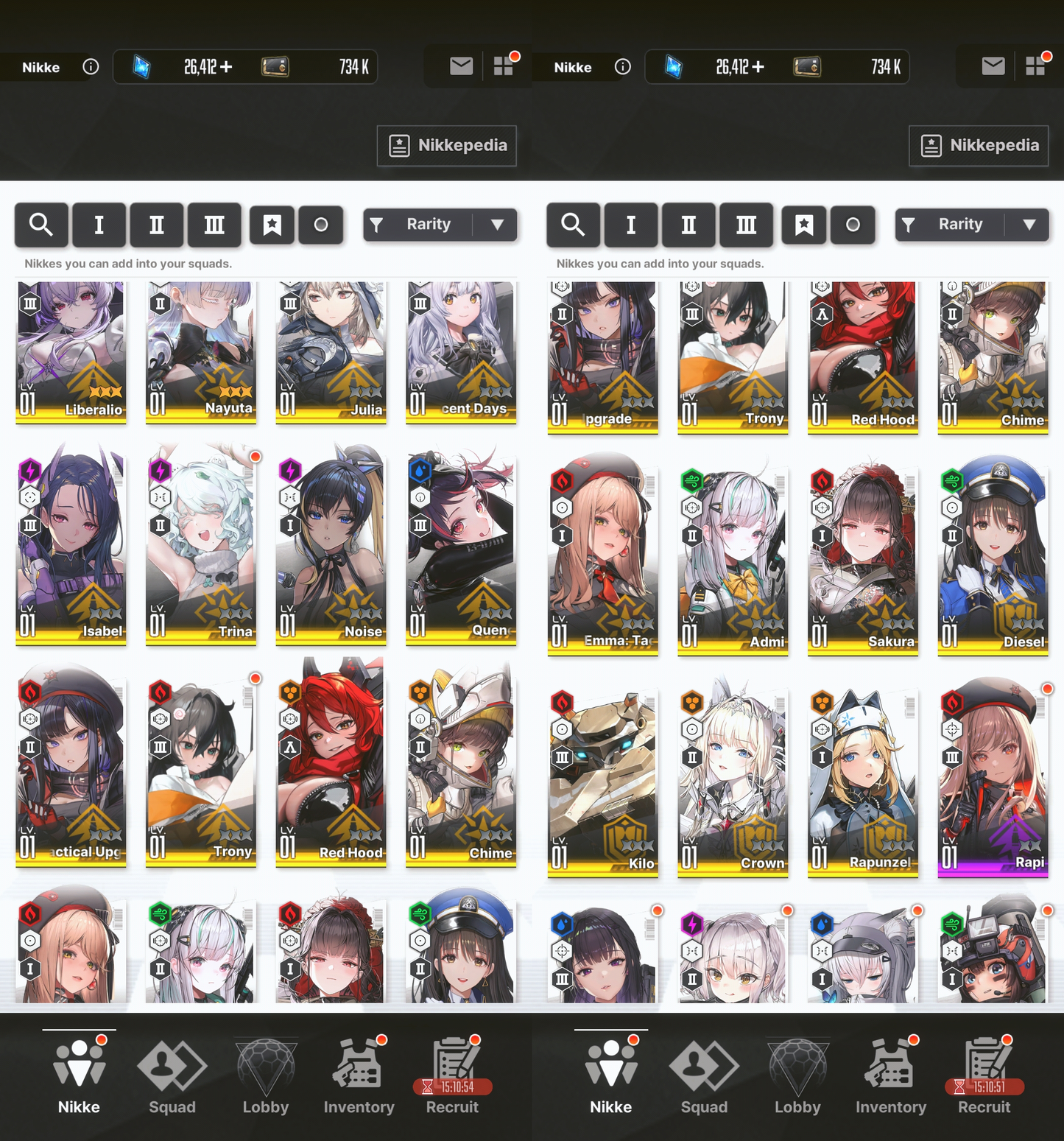 [GLOBAL] [INSTANT] MLB 4X Nayuta + 4X Liberalio | GODDESS OF VICTORY NIKKE starter account Max Limit Break (see options)-Mobile Games Starter