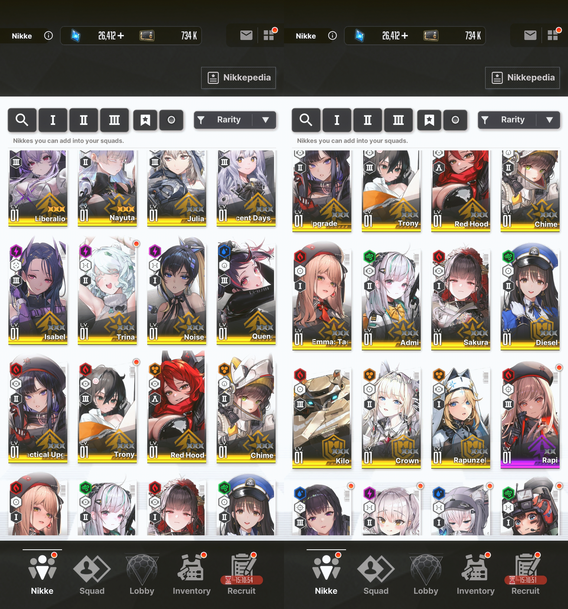 [GLOBAL] [INSTANT] MLB 4X Nayuta + 4X Liberalio | GODDESS OF VICTORY NIKKE starter account Max Limit Break (see options)-Mobile Games Starter