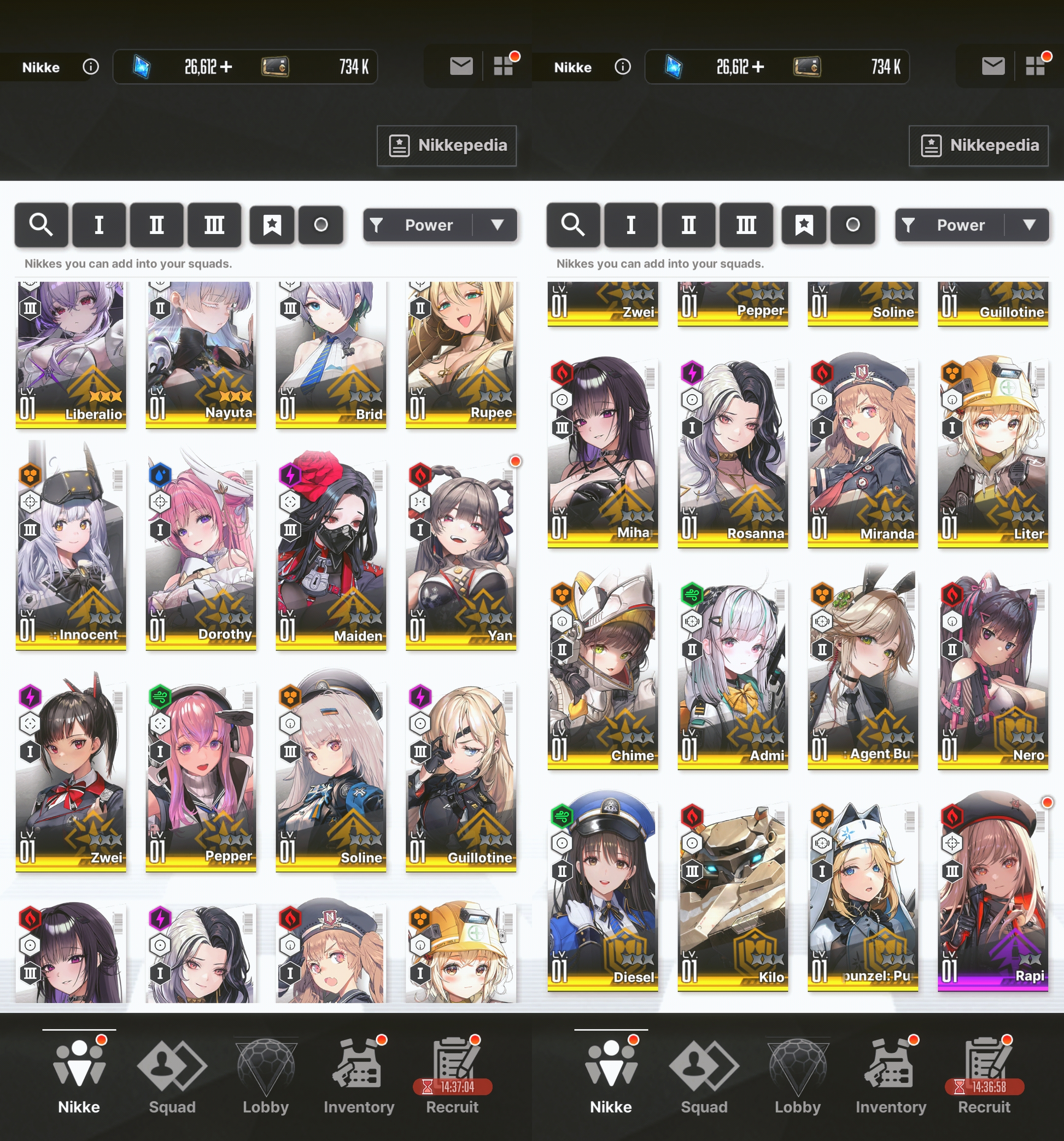 [GLOBAL] [INSTANT] MLB 4X Nayuta + 4X Liberalio | GODDESS OF VICTORY NIKKE starter account Max Limit Break (see options)-Mobile Games Starter