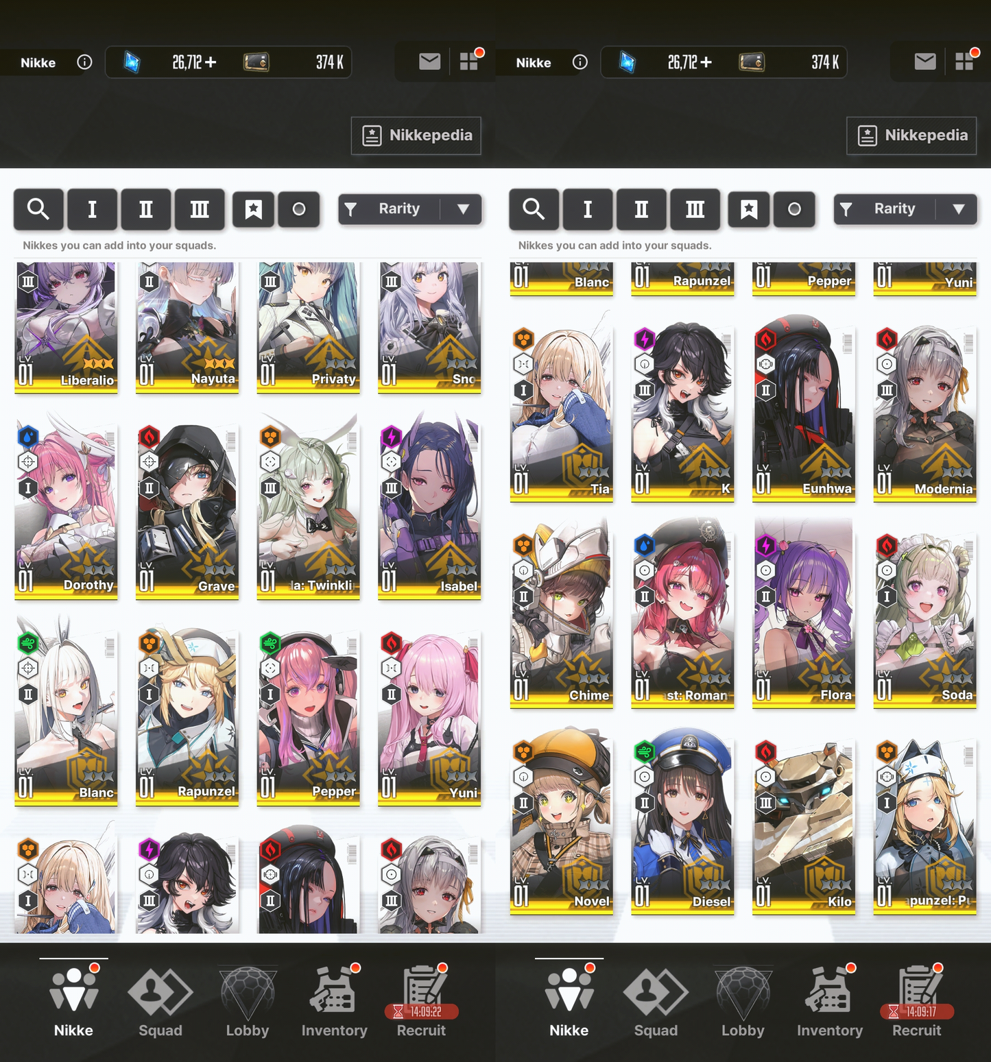 [GLOBAL] [INSTANT] MLB 4X Nayuta + 4X Liberalio | GODDESS OF VICTORY NIKKE starter account Max Limit Break (see options)-Mobile Games Starter