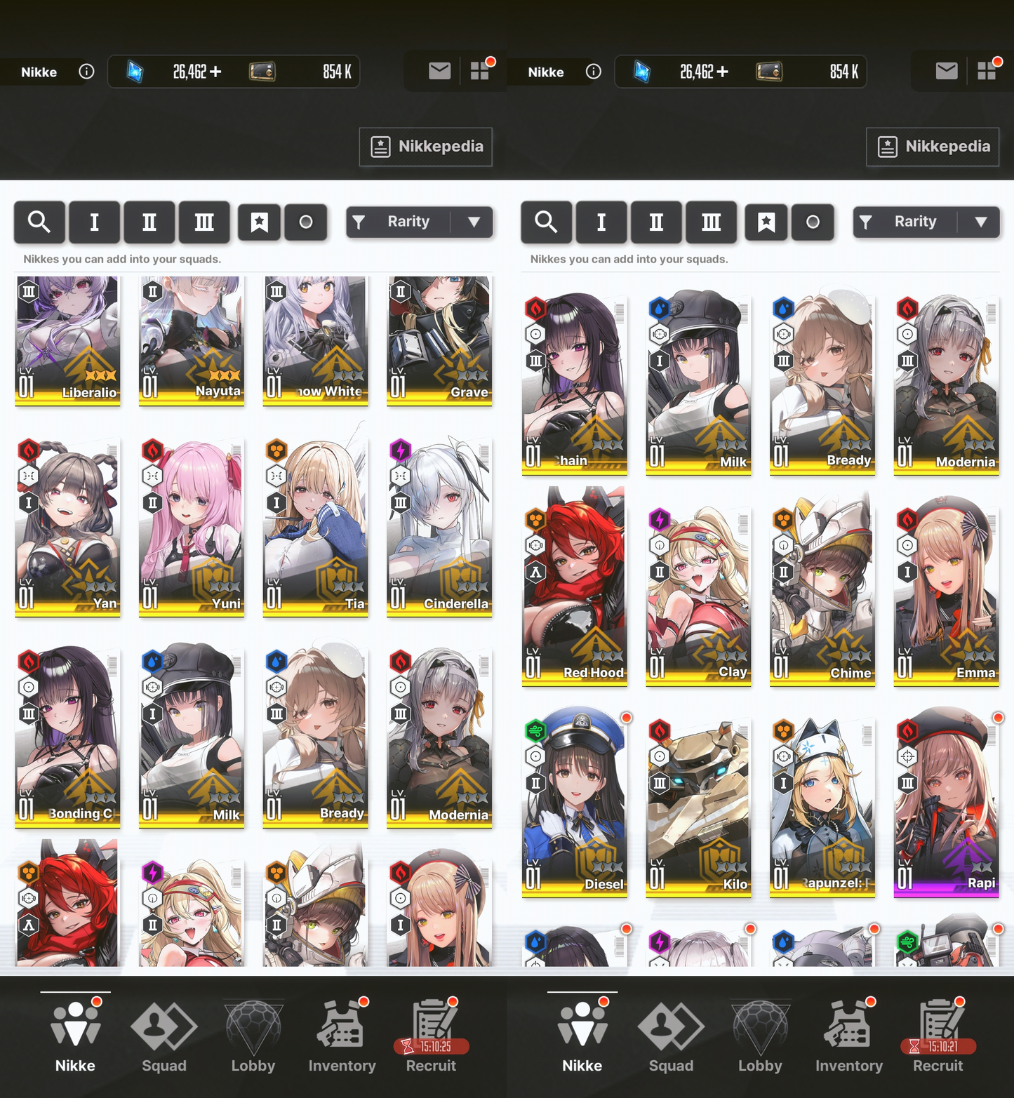 [GLOBAL] [INSTANT] MLB 4X Nayuta + 4X Liberalio | GODDESS OF VICTORY NIKKE starter account Max Limit Break (see options)-Mobile Games Starter