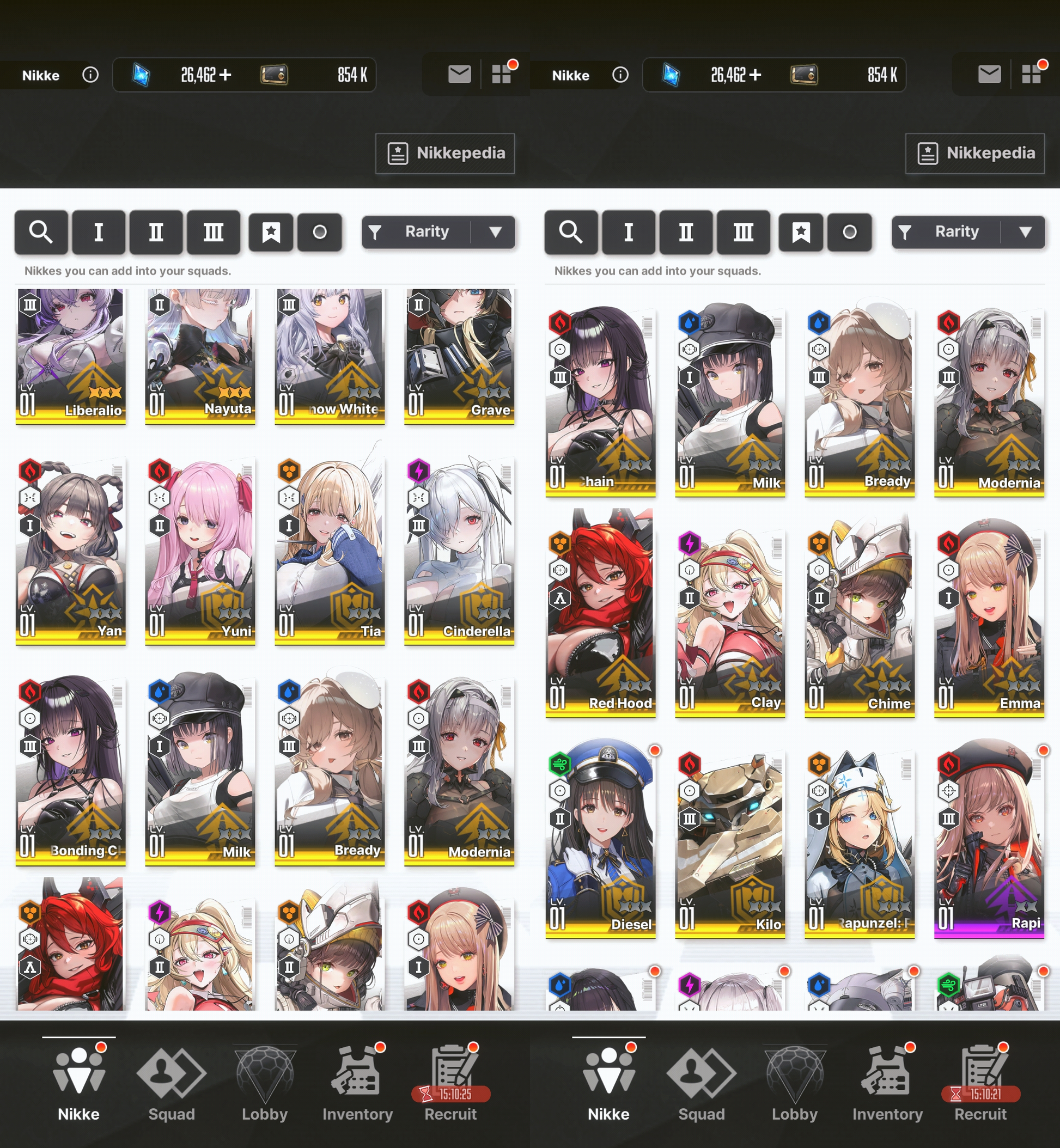 [GLOBAL] [INSTANT] MLB 4X Nayuta + 4X Liberalio | GODDESS OF VICTORY NIKKE starter account Max Limit Break (see options)-Mobile Games Starter