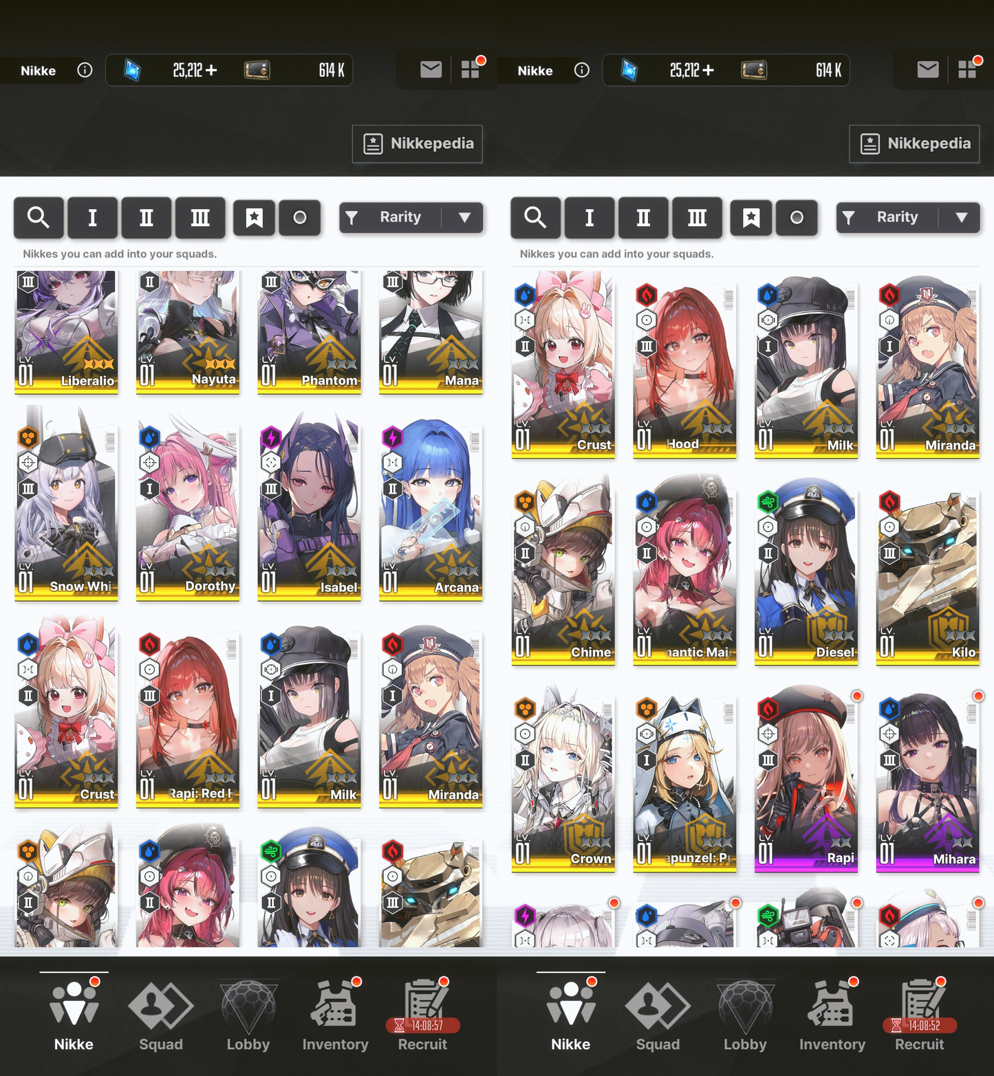 [GLOBAL] [INSTANT] MLB 4X Nayuta + 4X Liberalio | GODDESS OF VICTORY NIKKE starter account Max Limit Break (see options)-Mobile Games Starter