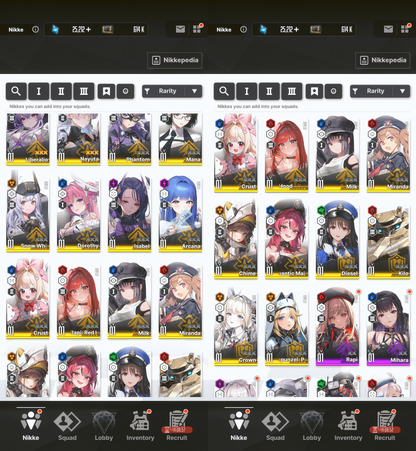 [GLOBAL] [INSTANT] MLB 4X Nayuta + 4X Liberalio | GODDESS OF VICTORY NIKKE starter account Max Limit Break (see options)-Mobile Games Starter