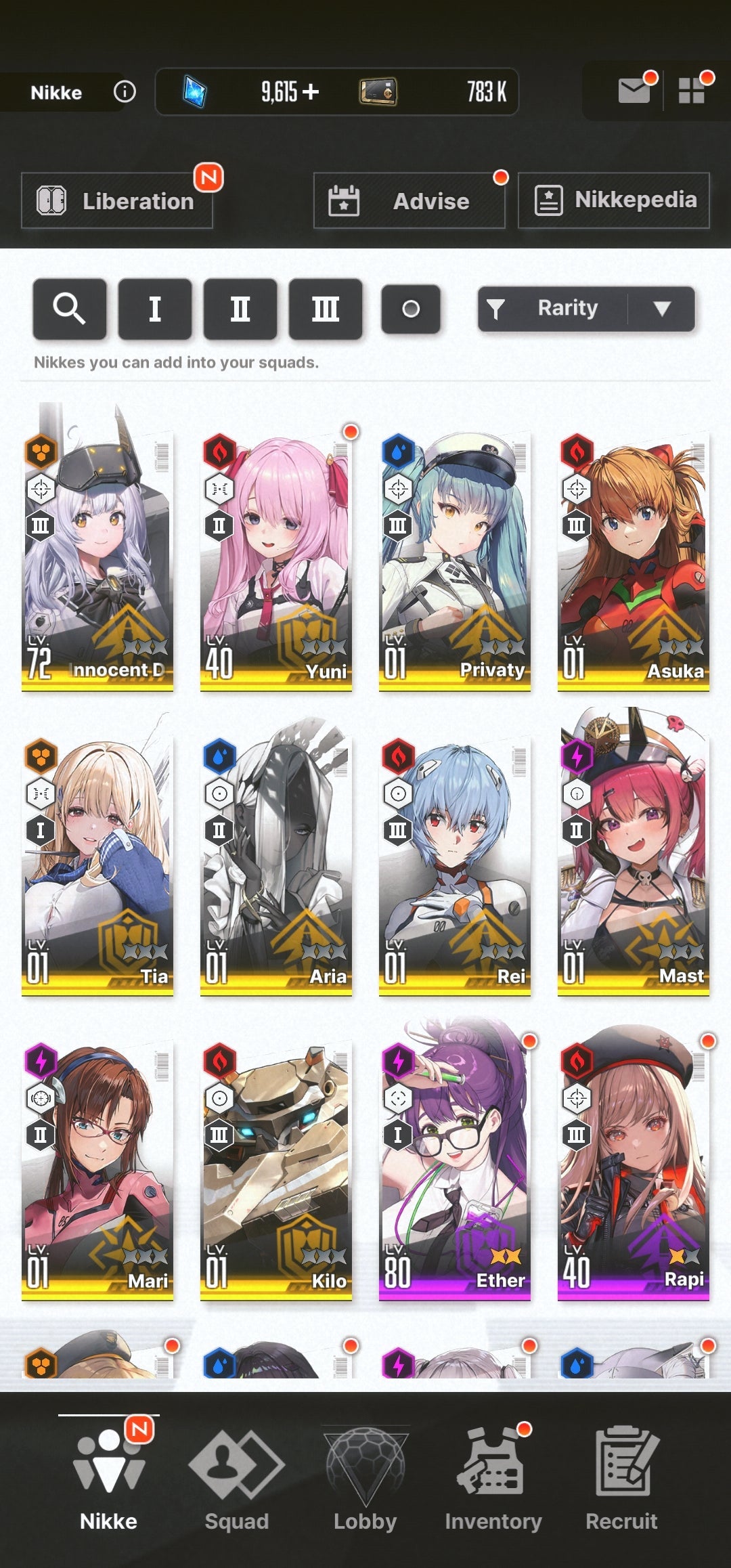 [GLOBAL] [INSTANT] NIKKE 10SSR 3Collab Asuka+Rei+Mari+Skin+Tia++ GODDESS OF VICTORY starter account Evangelion-Mobile Games Starter