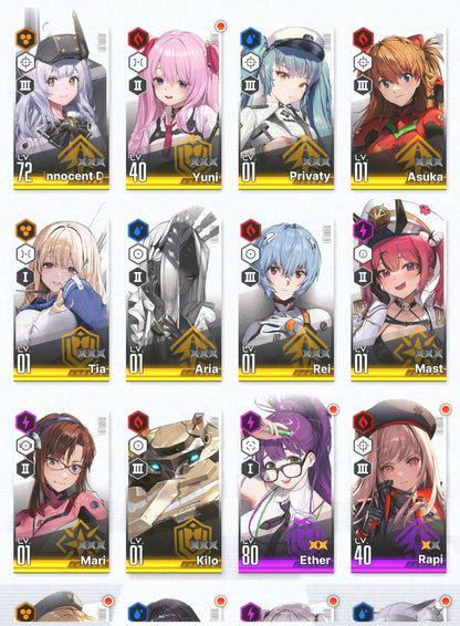 [GLOBAL] [INSTANT] NIKKE 10SSR 3Collab Asuka+Rei+Mari+Skin+Tia++ GODDESS OF VICTORY starter account Evangelion-Mobile Games Starter