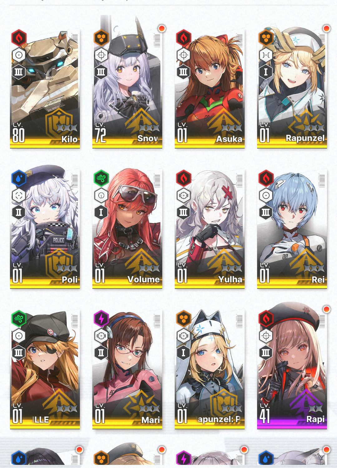 [GLOBAL] [INSTANT] NIKKE 11SSR 4Collab Asuka+Asuka Wille+Rei+Mari+Skin+Volume++ GODDESS OF VICTORY starter account Evangelion-Mobile Games Starter