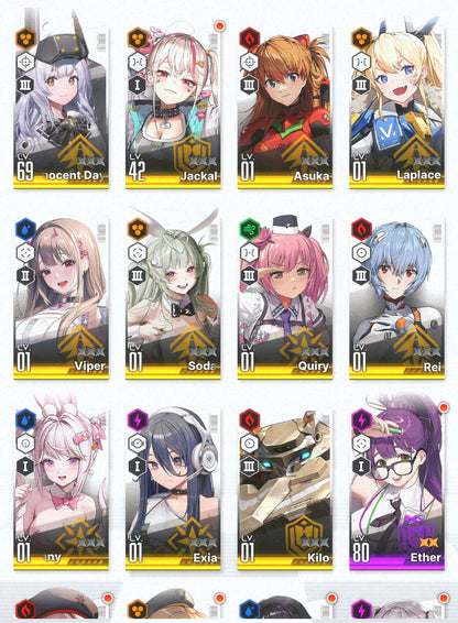 [GLOBAL] [INSTANT] NIKKE 11SSR Asuka+Rei+Skin+Bunny Soda+Alice++ GODDESS OF VICTORY starter account Evangelion-Mobile Games Starter