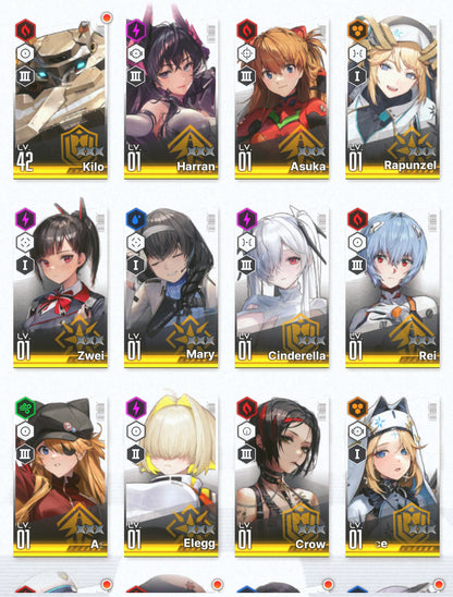 [GLOBAL] [INSTANT] NIKKE 12SSR Asuka+Asuka Wille+Rei+Skin+Cinderella+Harran++ GODDESS OF VICTORY starter account Evangelion-Mobile Games Starter