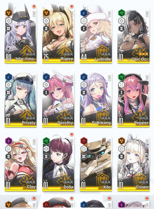 [GLOBAL] [INSTANT] NIKKE 12SSR MLB 4 Rosanna+Dorothy+Crown++ GODDESS OF VICTORY starter account-Mobile Games Starter