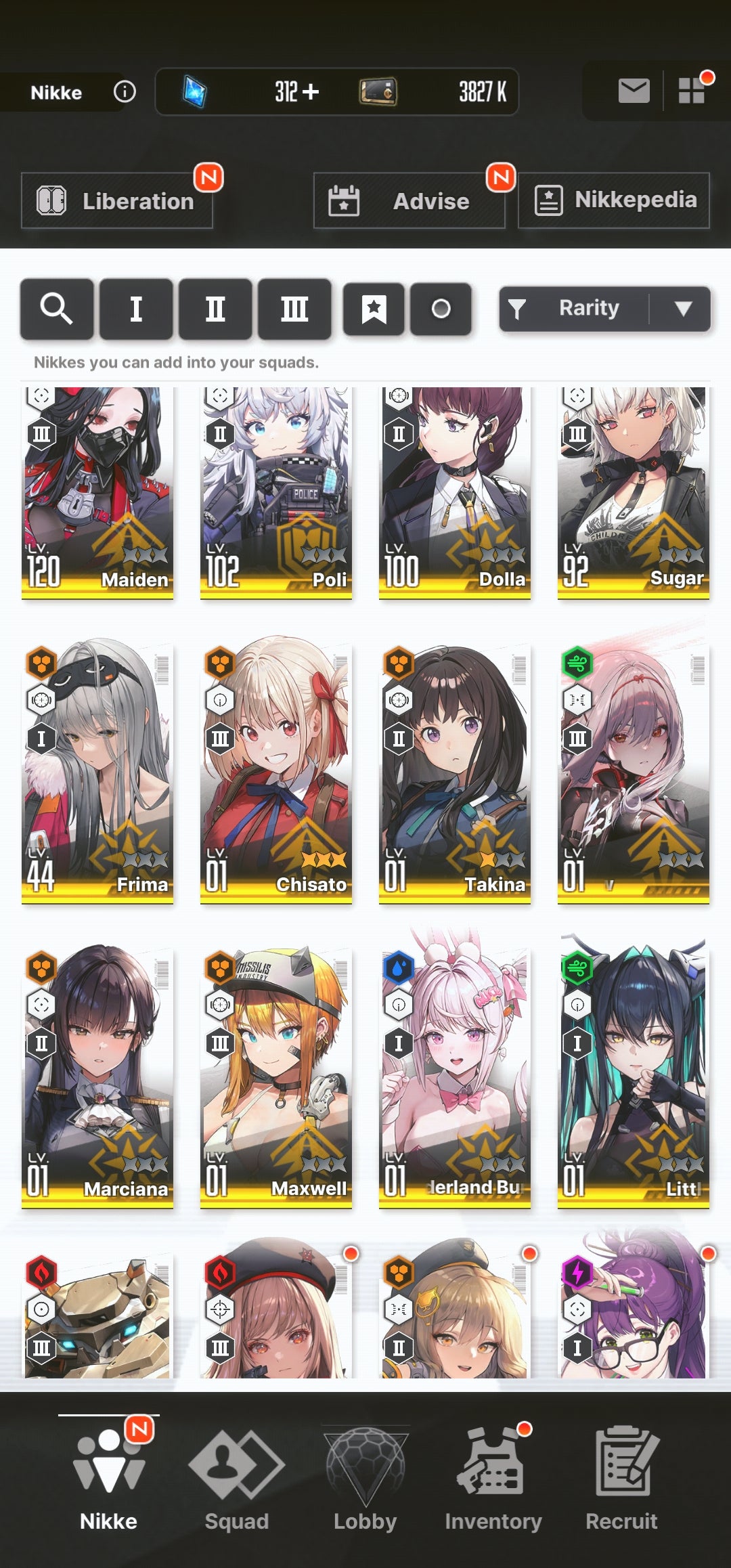 [GLOBAL] [INSTANT] NIKKE 13SSR MLB 4X Chisato+2 Takina+Scarlet Black Shadow+Little Mermaid++ GODDESS OF VICTORY Lycoris starter account-Mobile Games Starter