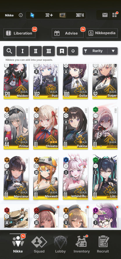[GLOBAL] [INSTANT] NIKKE 13SSR MLB 4X Chisato+2 Takina+Scarlet Black Shadow+Little Mermaid++ GODDESS OF VICTORY Lycoris starter account-Mobile Games Starter