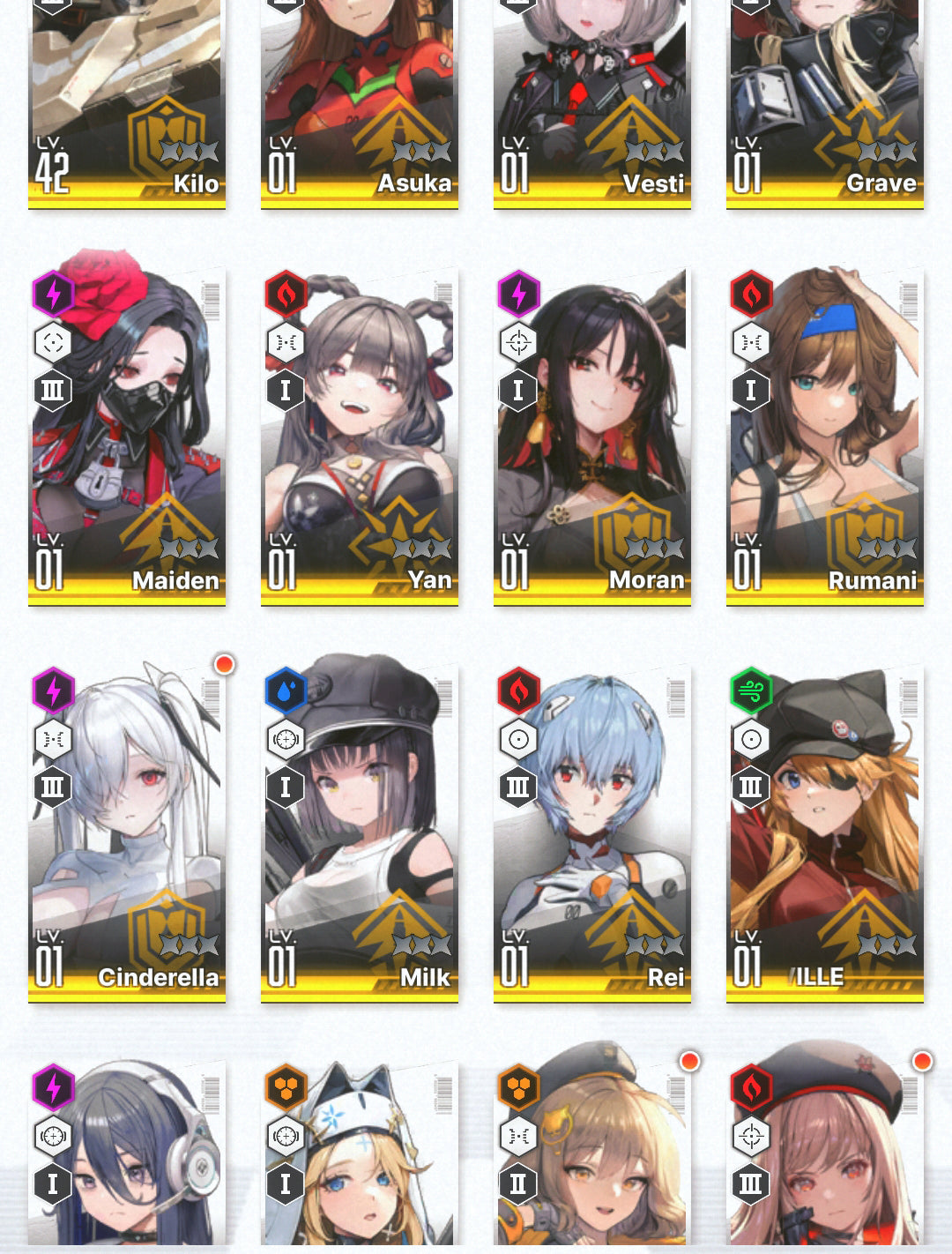 [GLOBAL] [INSTANT] NIKKE 14SSR Asuka+Asuka Wille+Rei+Skin+Cinderella+Grave+Moran+Milk+Exia++ GODDESS OF VICTORY starter account Evangelion-Mobile Games Starter