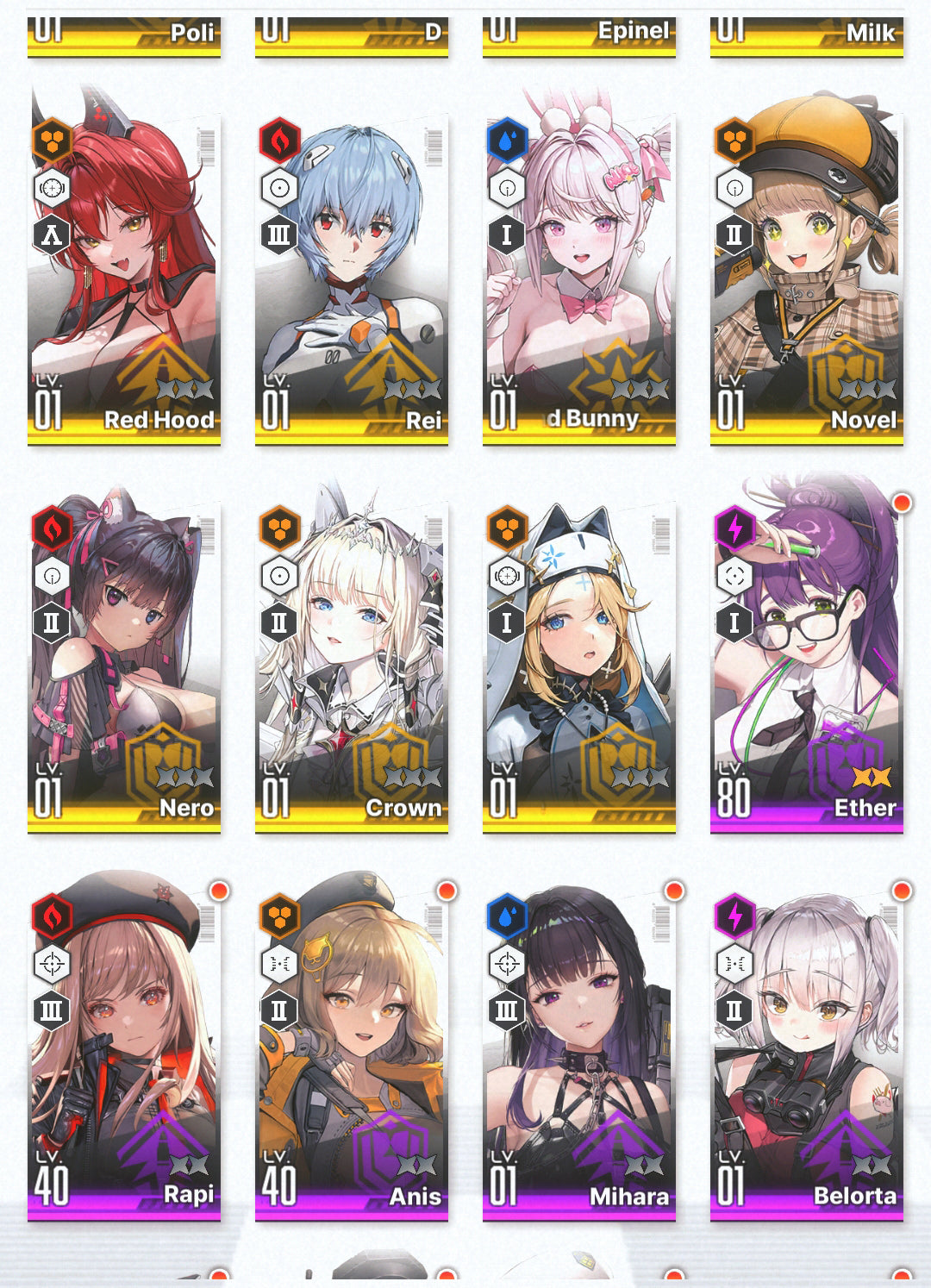 [GLOBAL] [INSTANT] NIKKE 15SSR+Pity Asuka+Rei+Skin+Crown+Red Hood+skin+Bunny Alice+ GODDESS OF VICTORY starter account Evangelion-Mobile Games Starter