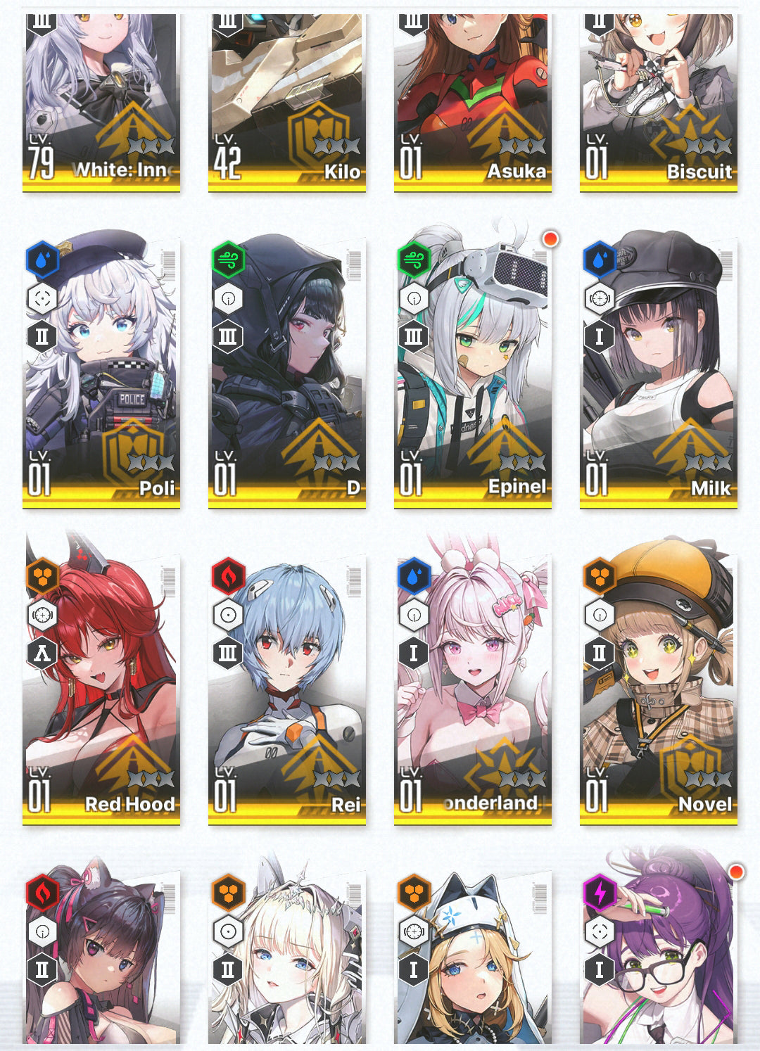 [GLOBAL] [INSTANT] NIKKE 15SSR+Pity Asuka+Rei+Skin+Crown+Red Hood+skin+Bunny Alice+ GODDESS OF VICTORY starter account Evangelion-Mobile Games Starter