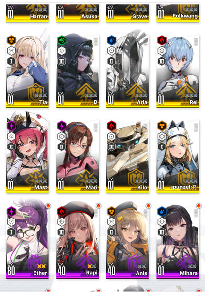 [GLOBAL] [INSTANT] NIKKE 16SSR 3Collab Asuka+Rei+Mari+Skin+3 Cinderella+Grave+Tia++ GODDESS OF VICTORY starter account Evangelion-Mobile Games Starter