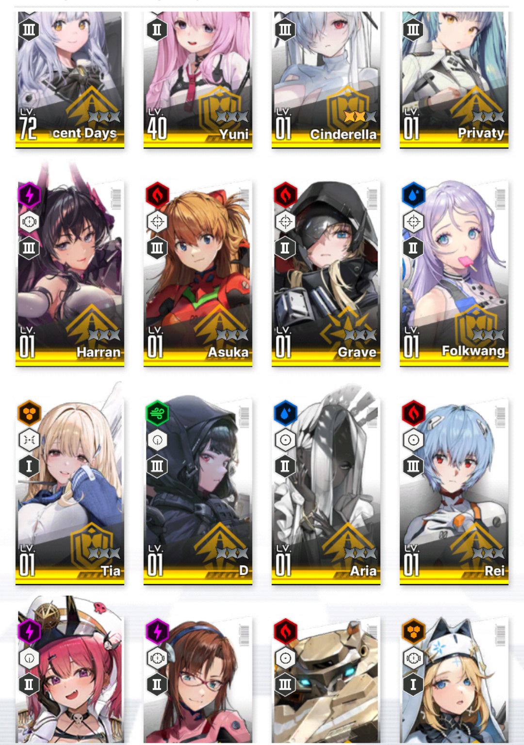 [GLOBAL] [INSTANT] NIKKE 16SSR 3Collab Asuka+Rei+Mari+Skin+3 Cinderella+Grave+Tia++ GODDESS OF VICTORY starter account Evangelion-Mobile Games Starter