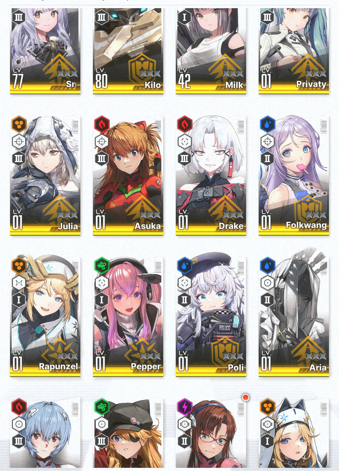 [GLOBAL] [INSTANT] NIKKE 16SSR 4Collab Asuka+Asuka Wille+Rei+Mari+Skin+13500 gems++ GODDESS OF VICTORY starter account Evangelion-Mobile Games Starter