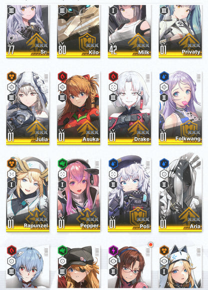 [GLOBAL] [INSTANT] NIKKE 16SSR 4Collab Asuka+Asuka Wille+Rei+Mari+Skin+13500 gems++ GODDESS OF VICTORY starter account Evangelion-Mobile Games Starter