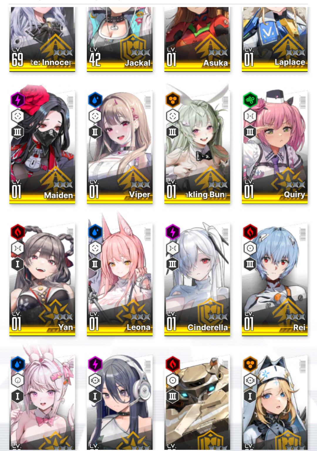 [GLOBAL] [INSTANT] NIKKE 16SSR Asuka+Rei+Skin+Cinderella+Bunny Soda+Alice++ GODDESS OF VICTORY starter account Evangelion-Mobile Games Starter