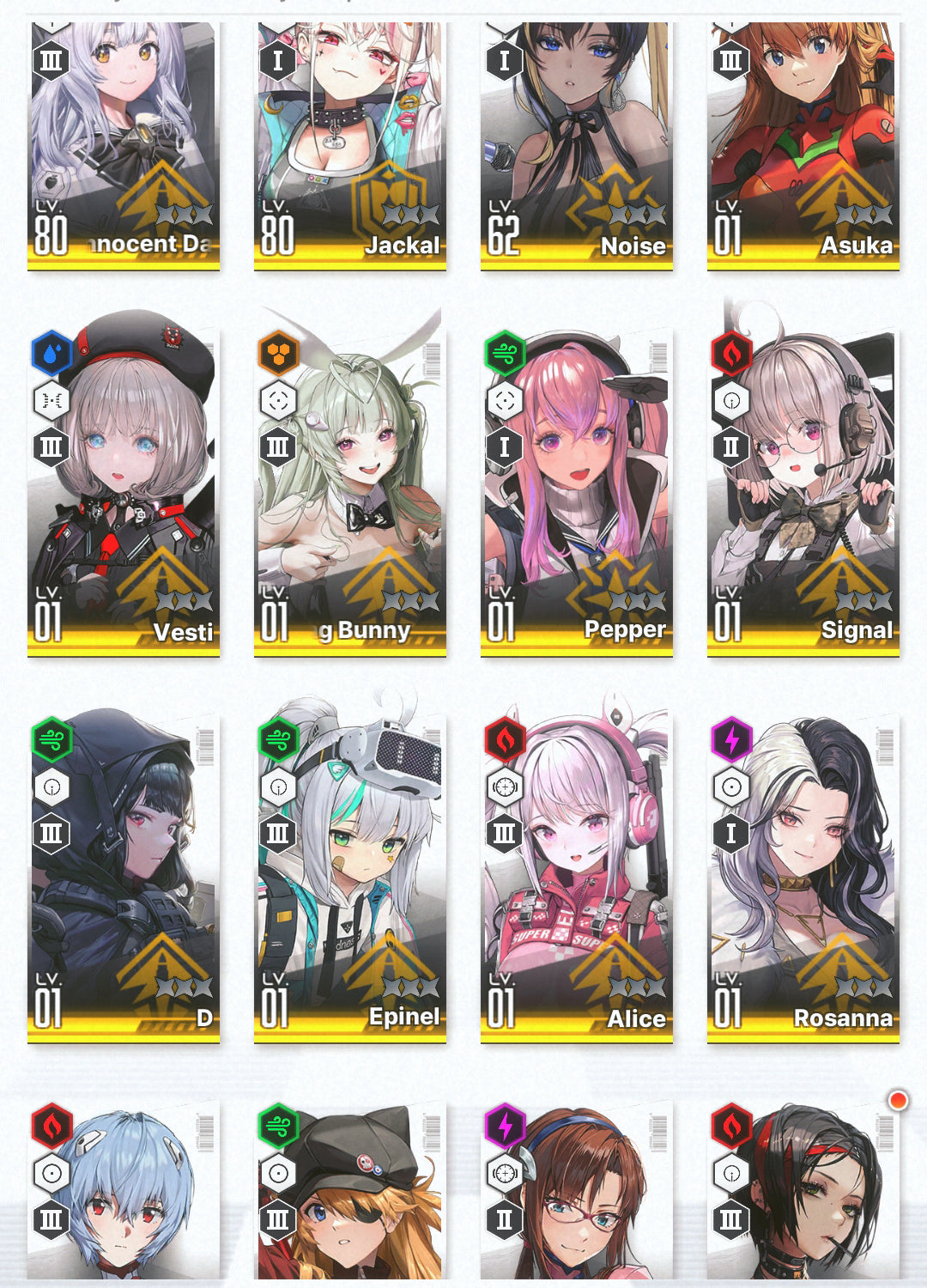 [GLOBAL] [INSTANT] NIKKE 18SSR 4Collab Asuka+Asuka Wille+Rei+Mari+Skin+Bunny Soda+8400 gems++ GODDESS OF VICTORY starter account Evangelion-Mobile Games Starter